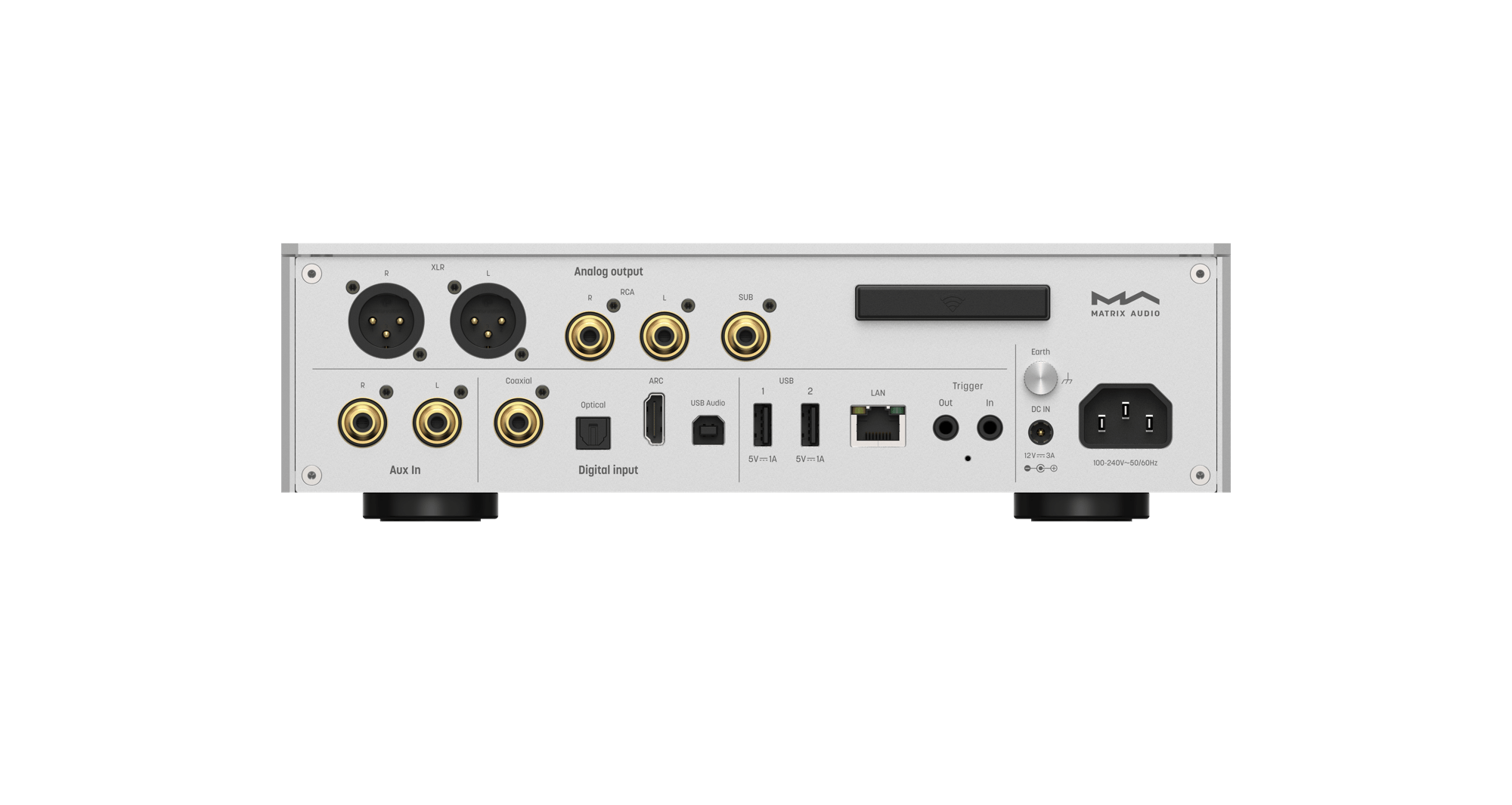 Apos Audio Matrix Audio Headphone DAC/Amp Matrix TS-1 All-in-One Streamer/ Pre-Amplifier/ Headphone Amplifier