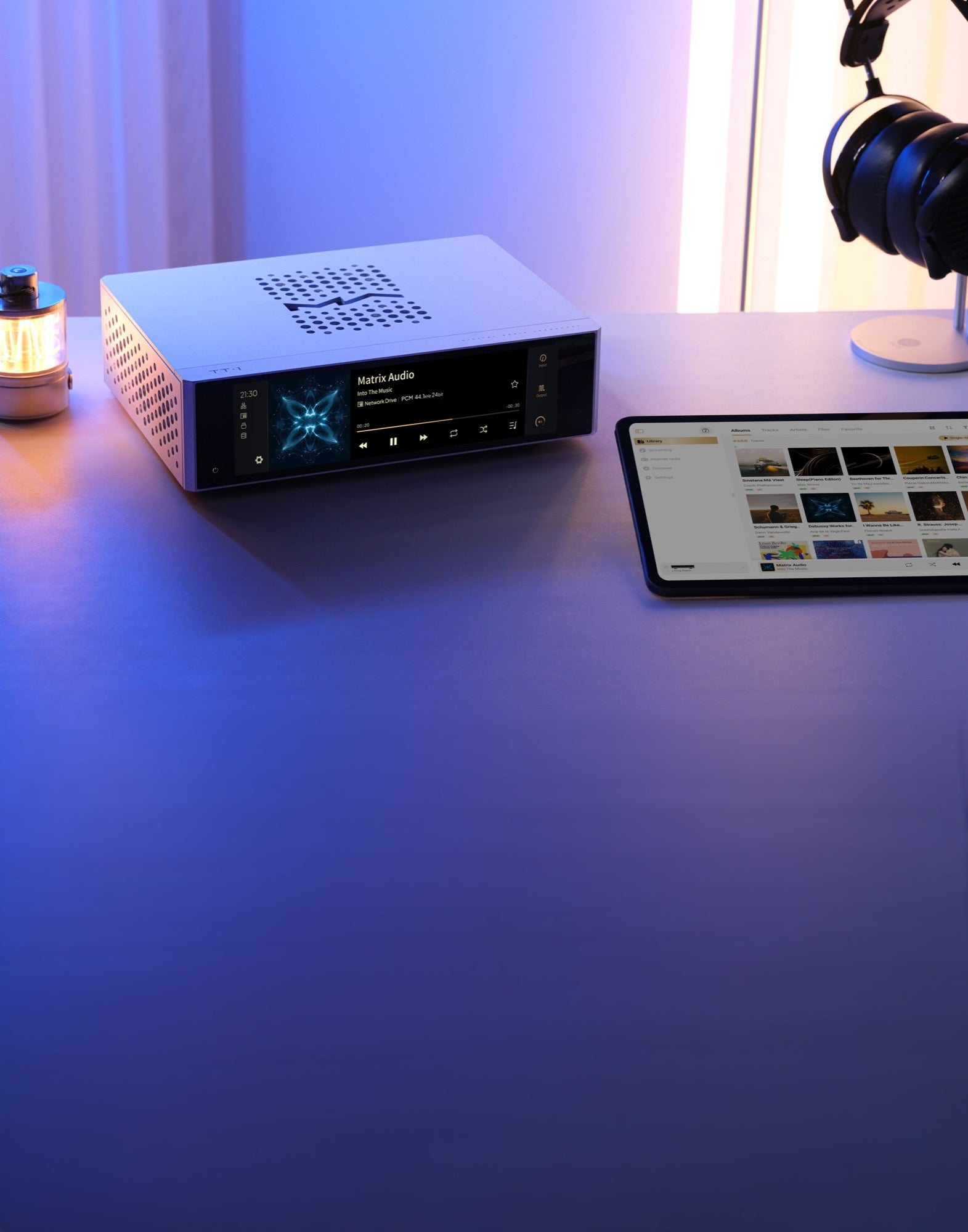 Apos Audio Matrix Audio Headphone DAC/Amp Matrix TT-1 Digital Transport