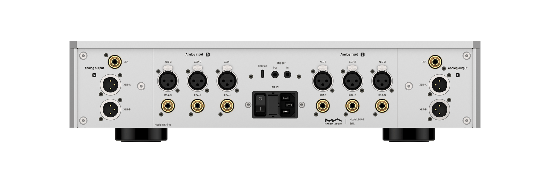 Apos Audio Matrix Audio Preamplifier Matrix Audio MP-1 Flagship Preamplifier