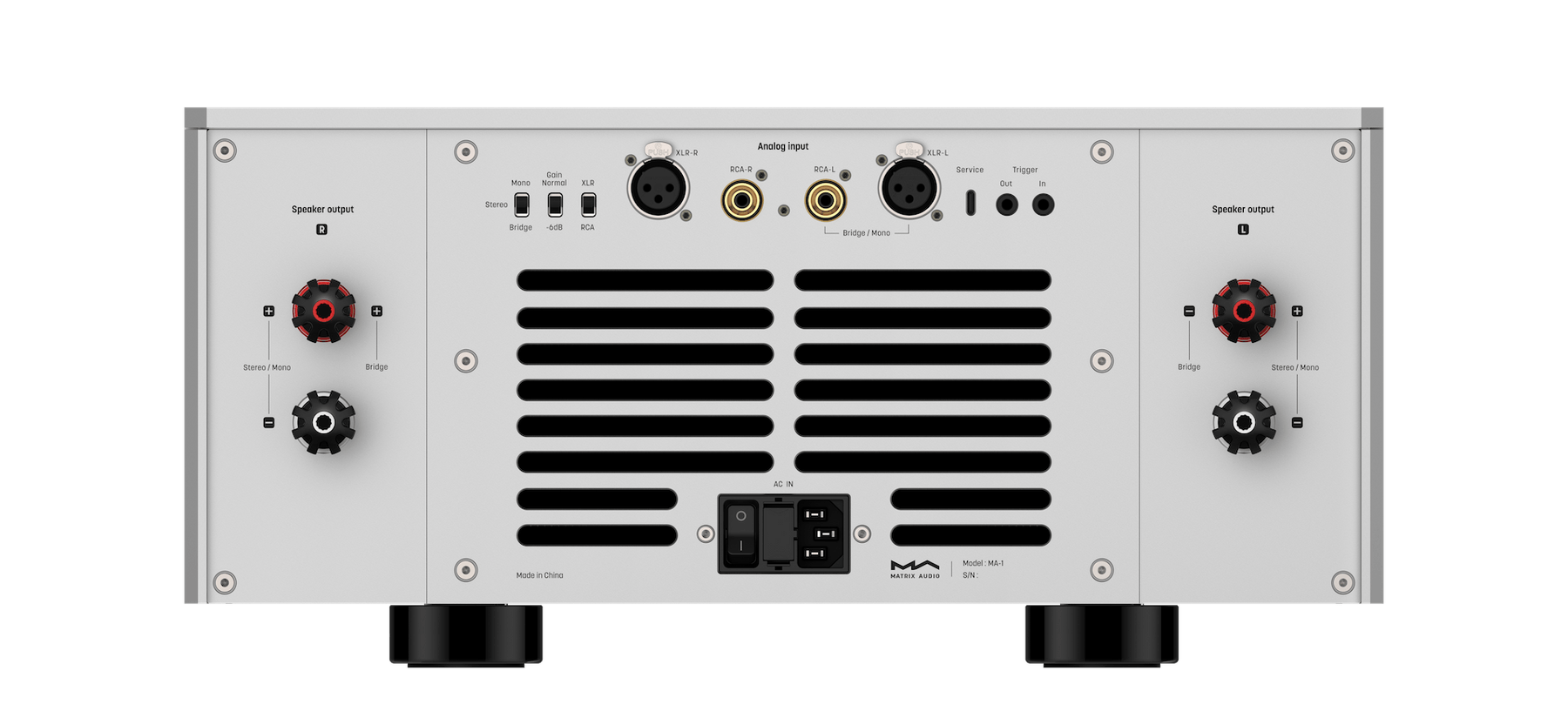 Apos Audio Matrix Audio Speaker Amp Matrix Audio MA-1 Flagship Power Amplifier