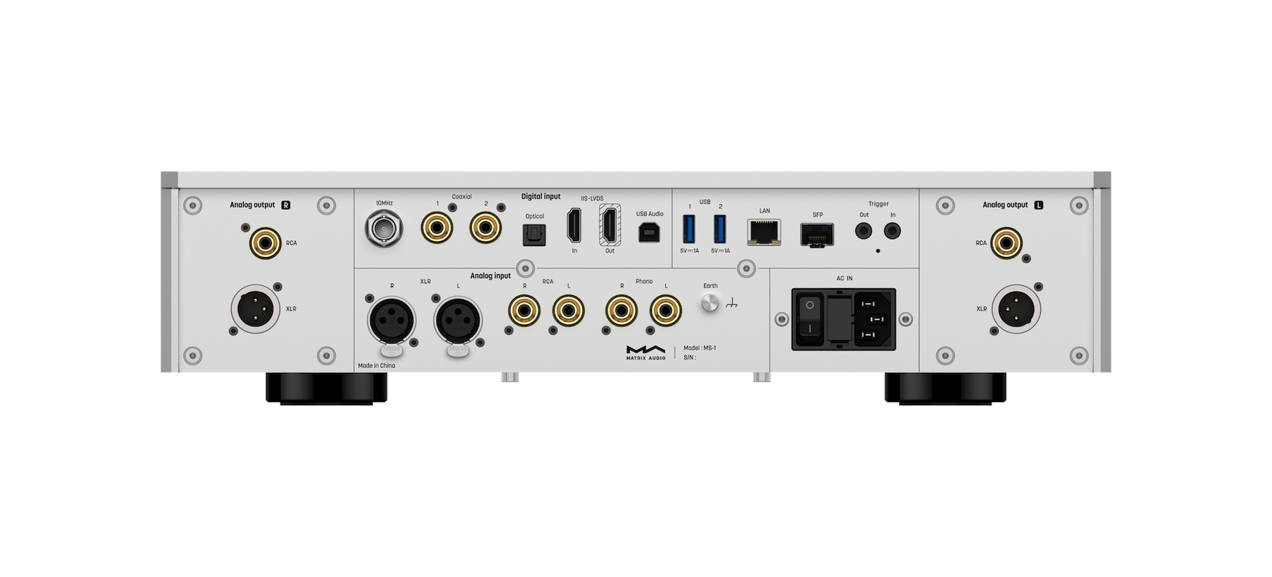 Apos Audio Matrix Audio Streaming Media Player Matrix Audio MS-1 Flagship Music Streamer