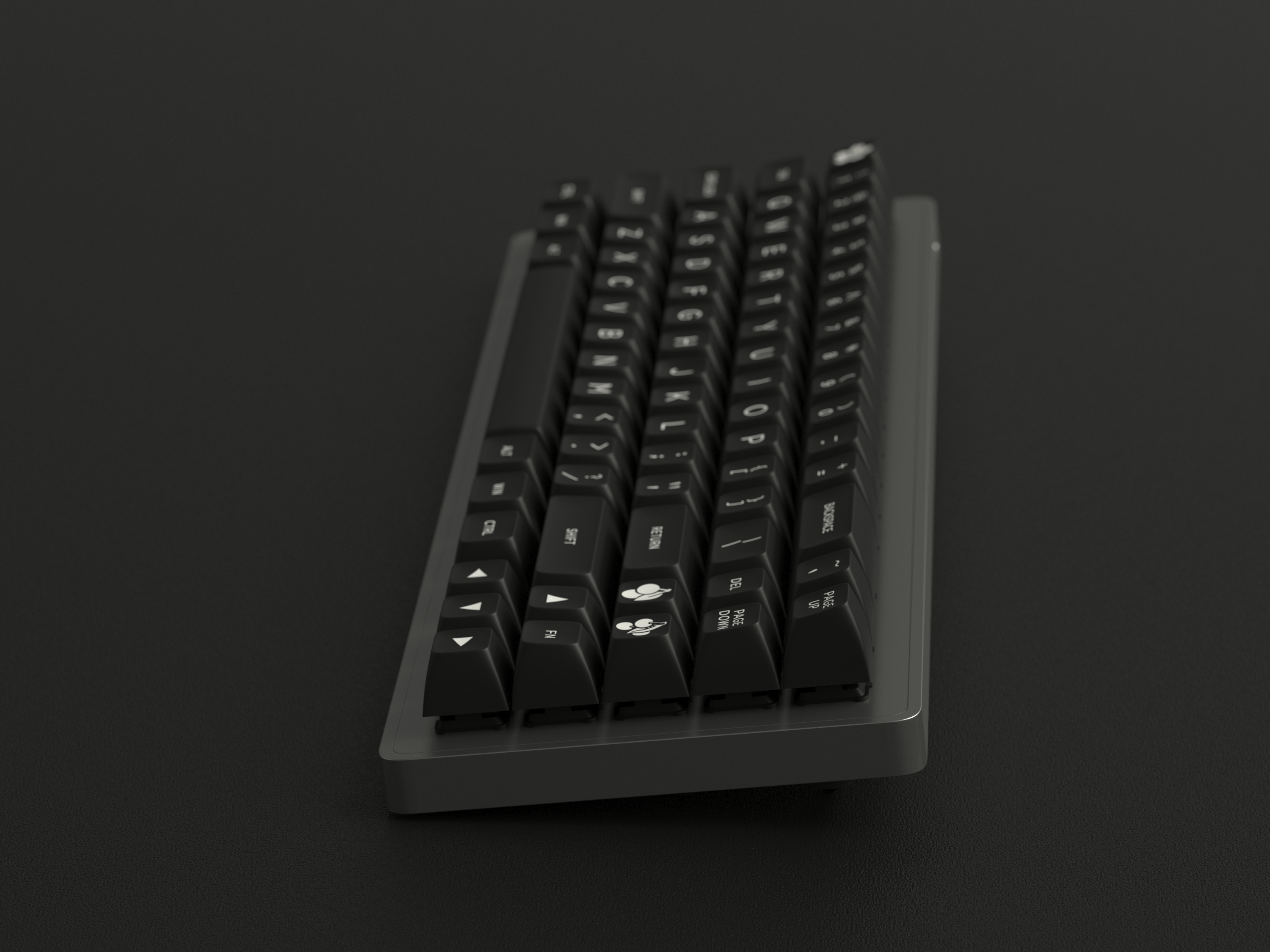 Apos Audio Maxkey Keycaps ABS SA Keycaps by Maxkey - Black