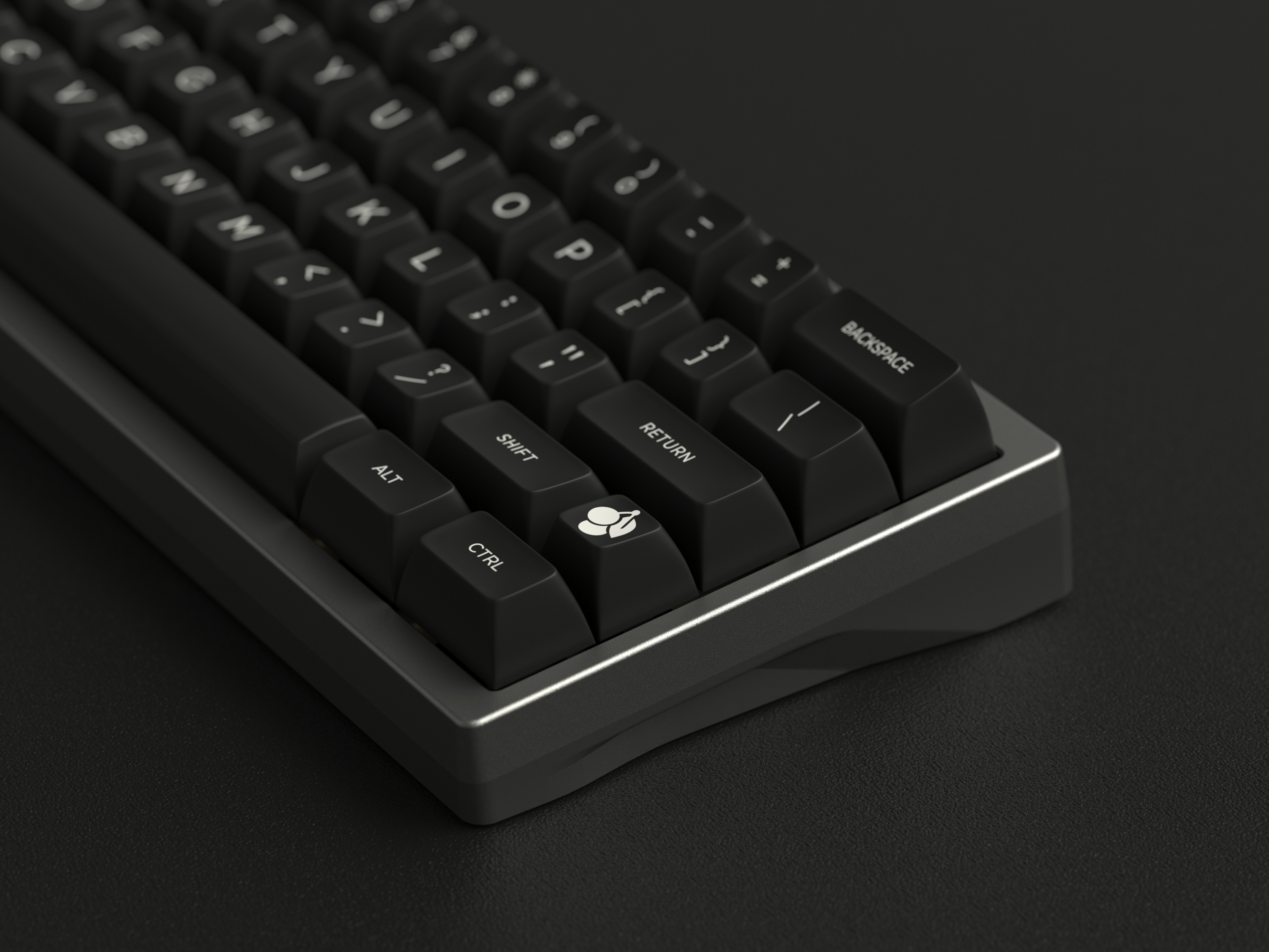 Apos Audio Maxkey Keycaps ABS SA Keycaps by Maxkey - Black