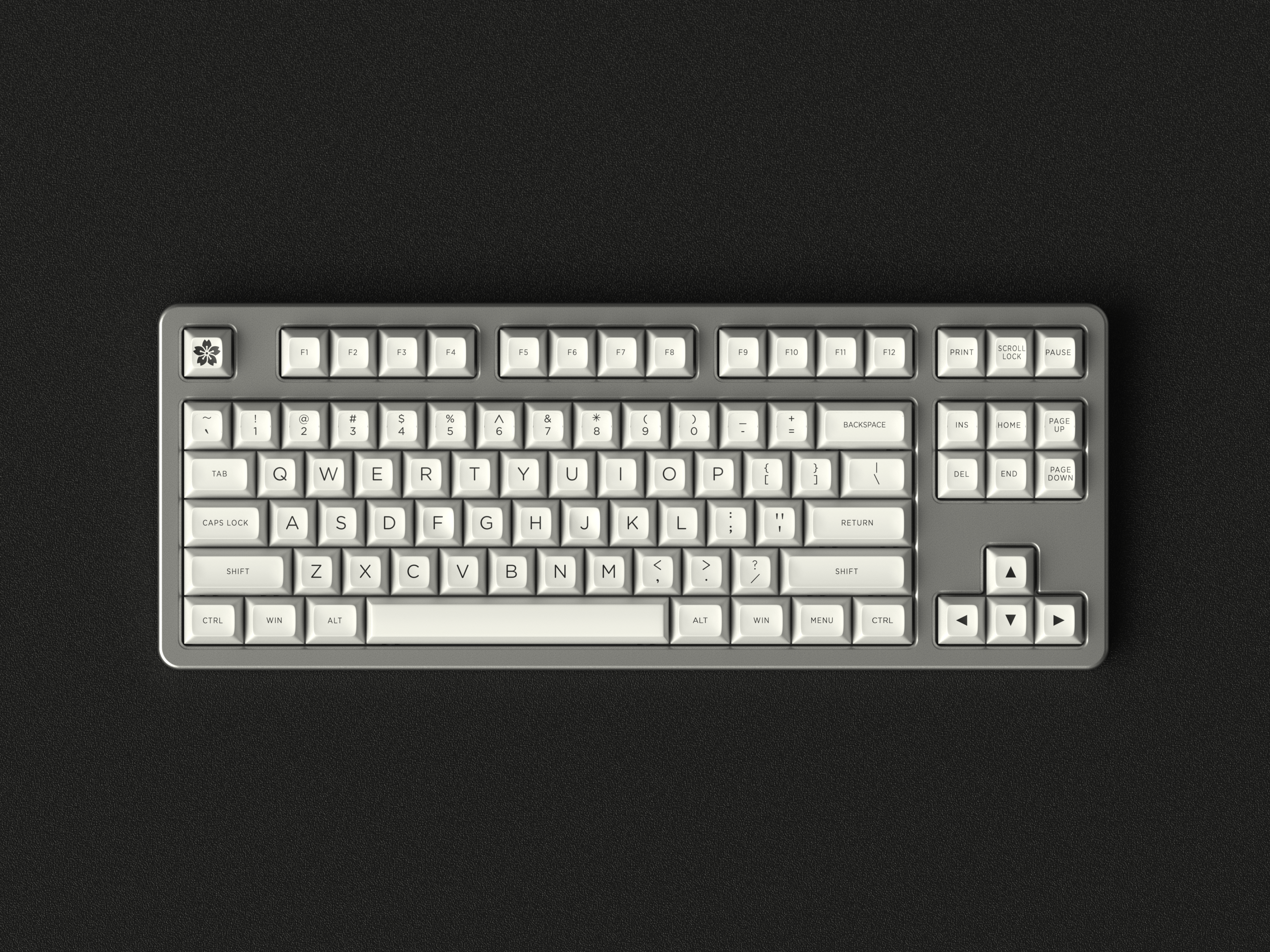 Apos Audio Maxkey Keycaps ABS SA Keycaps by Maxkey - White
