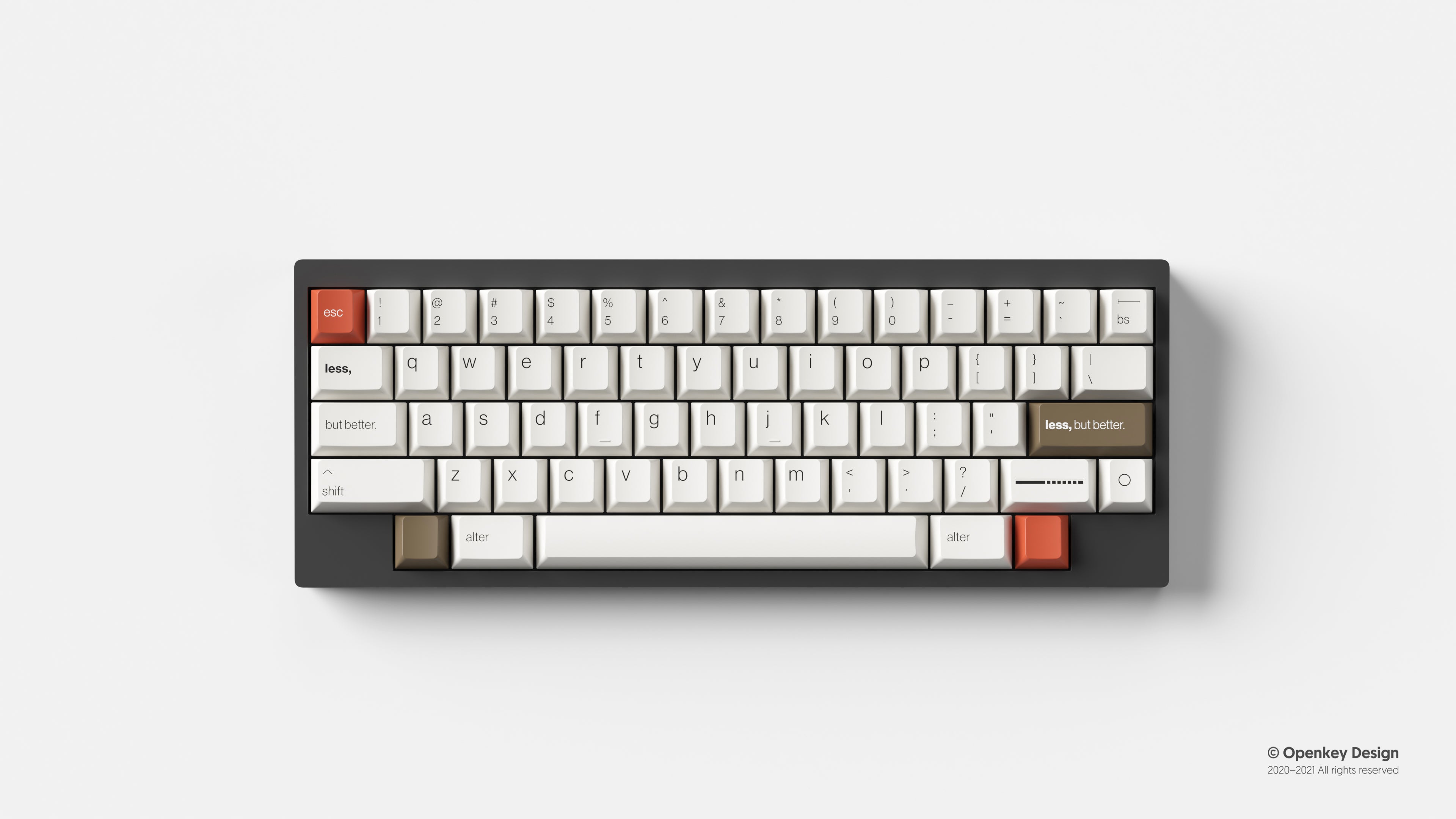 Apos Audio Maxkey Keycaps ePBT Less But Better Keycap Set