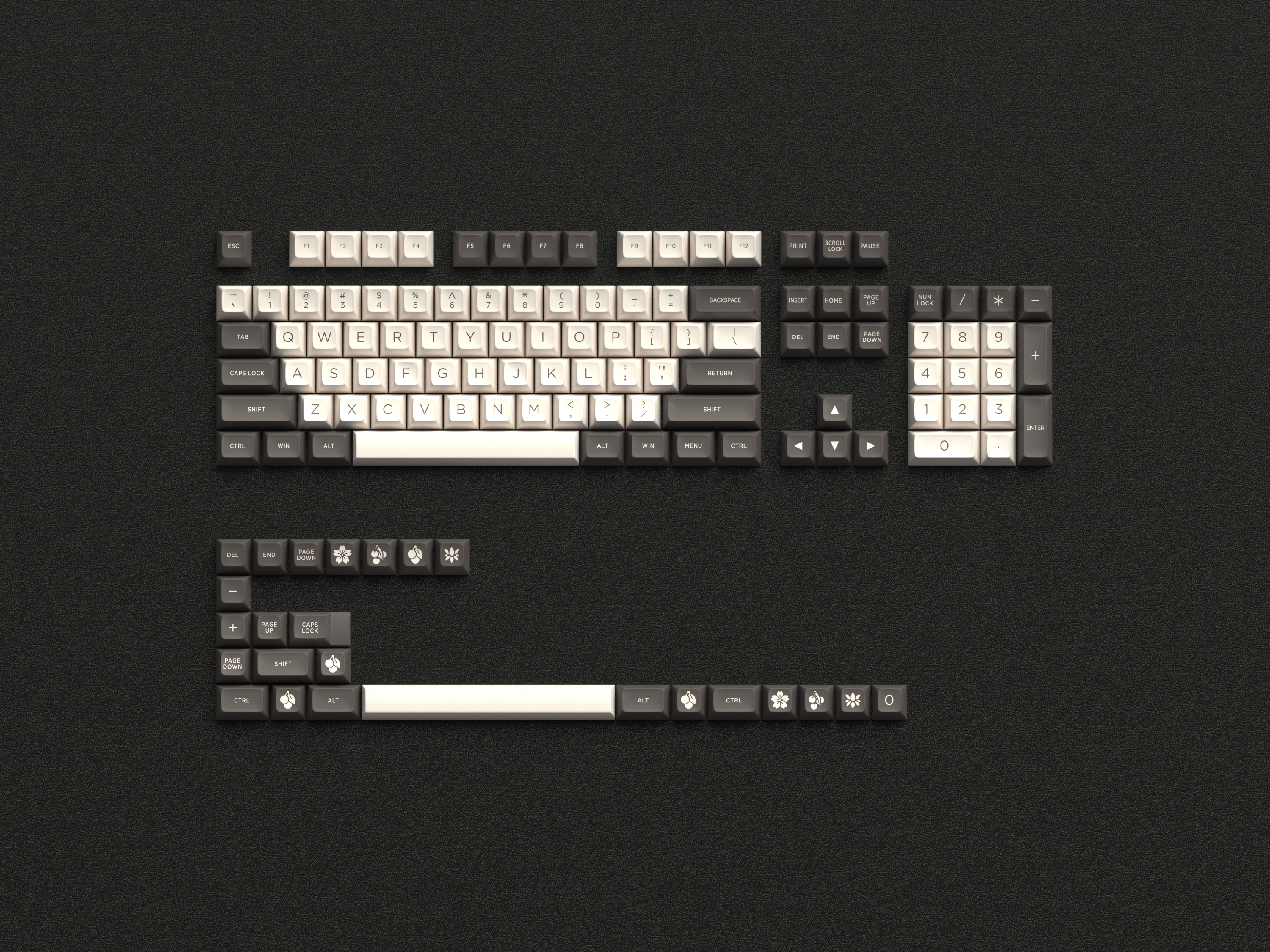 Apos Audio Maxkey Keycaps Maxkey Foundation Keycap Set