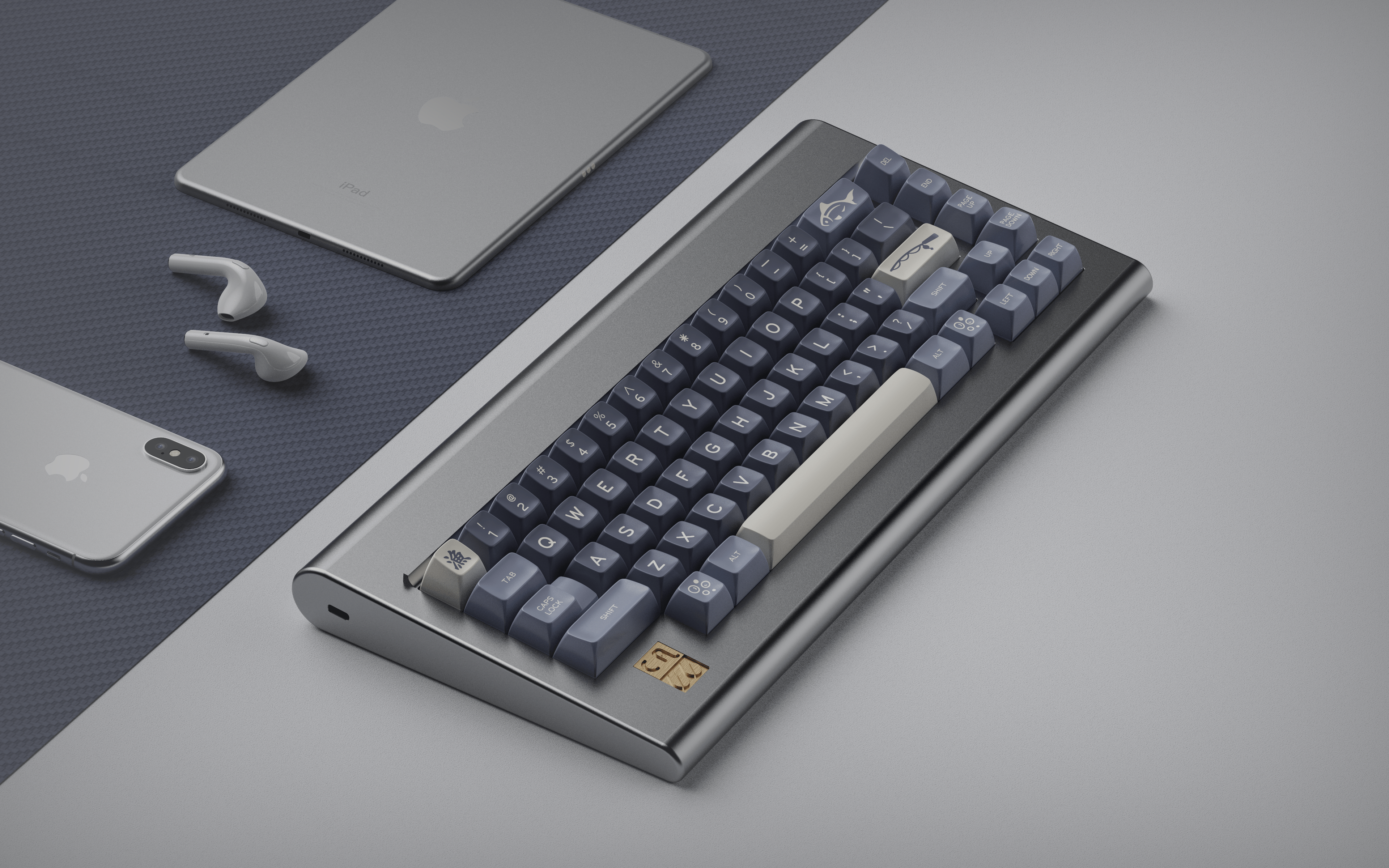 Apos Audio MelGeek Keycaps MelGeek MG Fishing Keycap Set