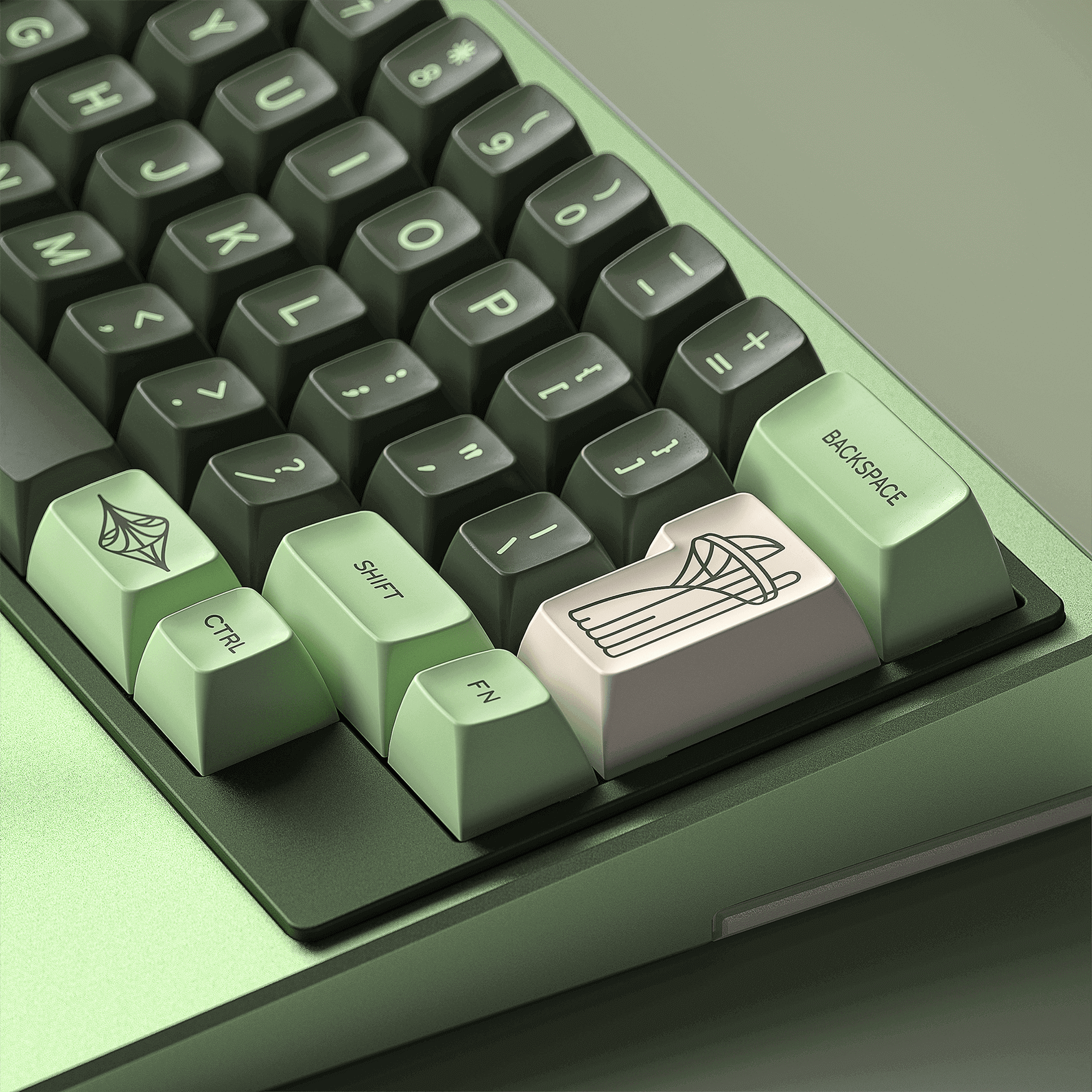 Apos Audio MelGeek Keycaps MelGeek MG Salon Keycap Set