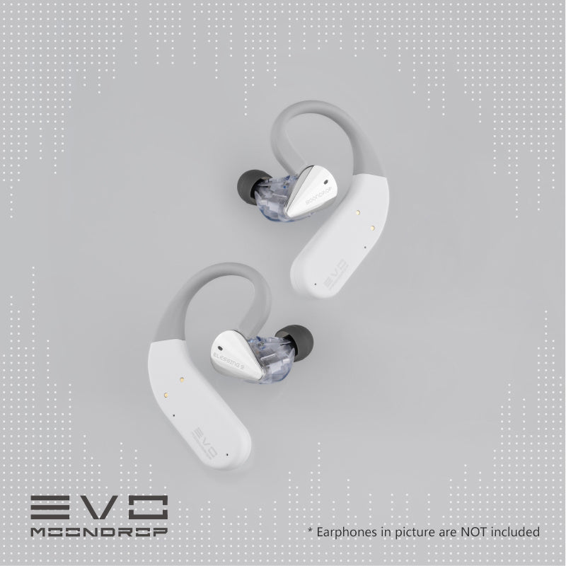 Apos Audio Moondrop Earphone / In-Ear Monitor (IEM) EVO Dual ES9318 Bluetooth Ear-Hooks