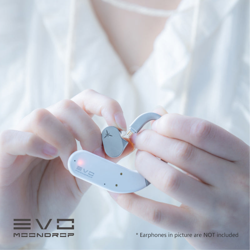 Apos Audio Moondrop Earphone / In-Ear Monitor (IEM) EVO Dual ES9318 Bluetooth Ear-Hooks