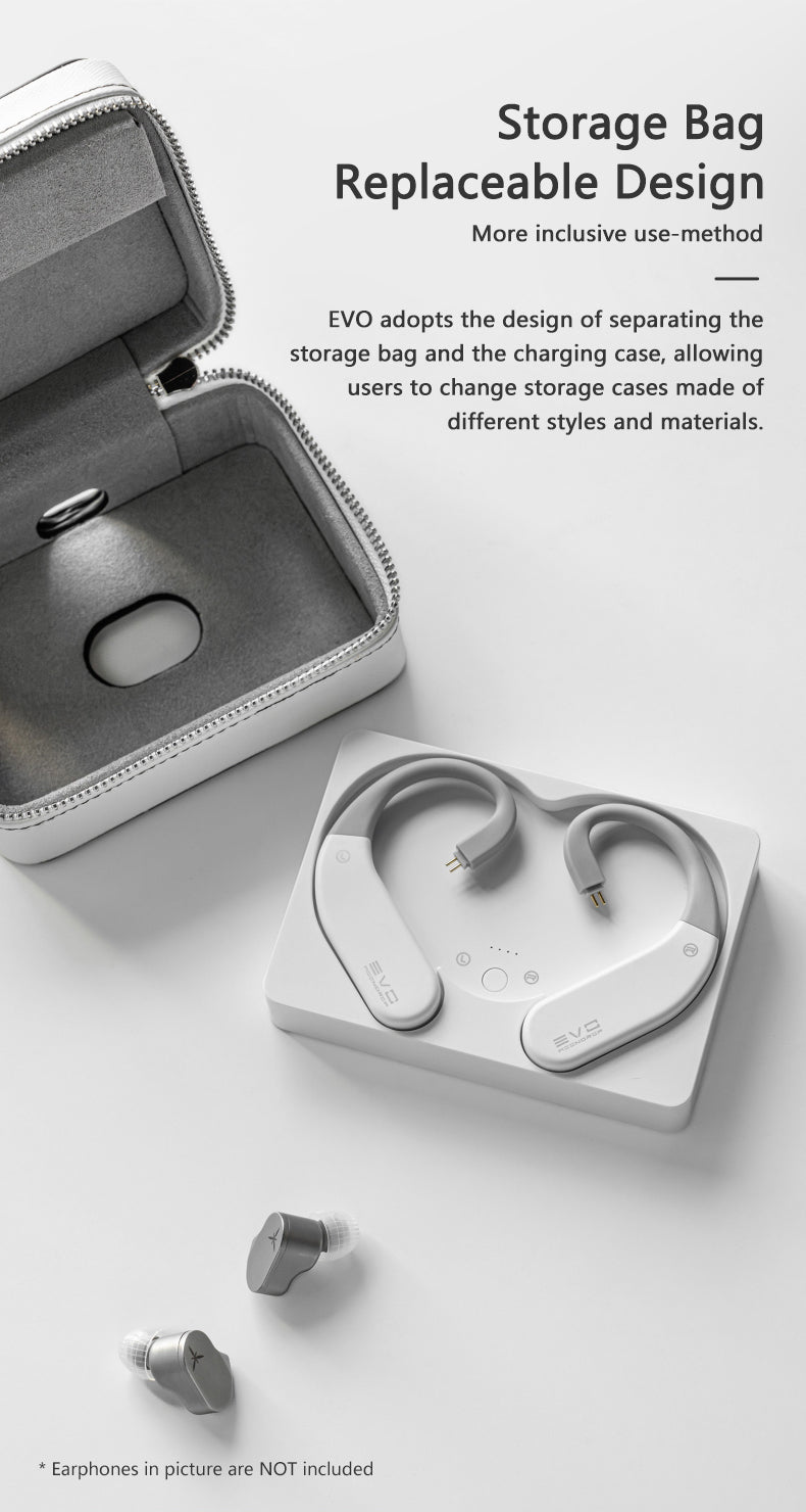 Apos Audio Moondrop Earphone / In-Ear Monitor (IEM) EVO Dual ES9318 Bluetooth Ear-Hooks