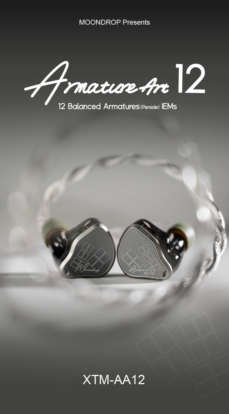 Apos Audio Moondrop Earphone / In-Ear Monitor (IEM) Moondrop Armature Art 12 IEMs