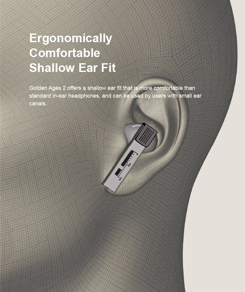 Apos Audio Moondrop Earphone / In-Ear Monitor (IEM) MOONDROP Golden Ages 2 ANC TWS IEMs