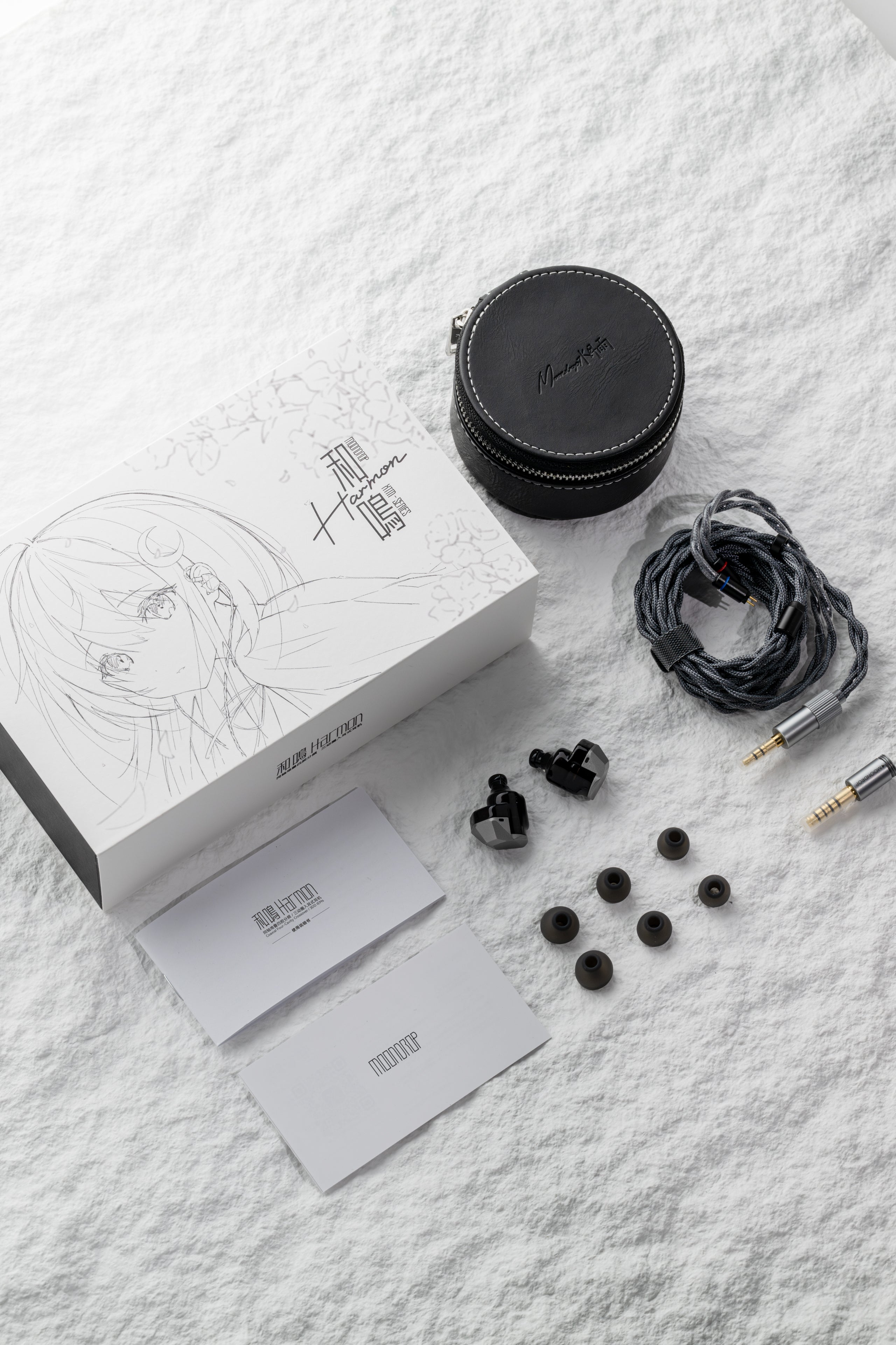 Apos Audio Moondrop Earphone / In-Ear Monitor (IEM) Moondrop Harmon Hybrid Dynamic Driver IEMs (In-Ear Monitors)
