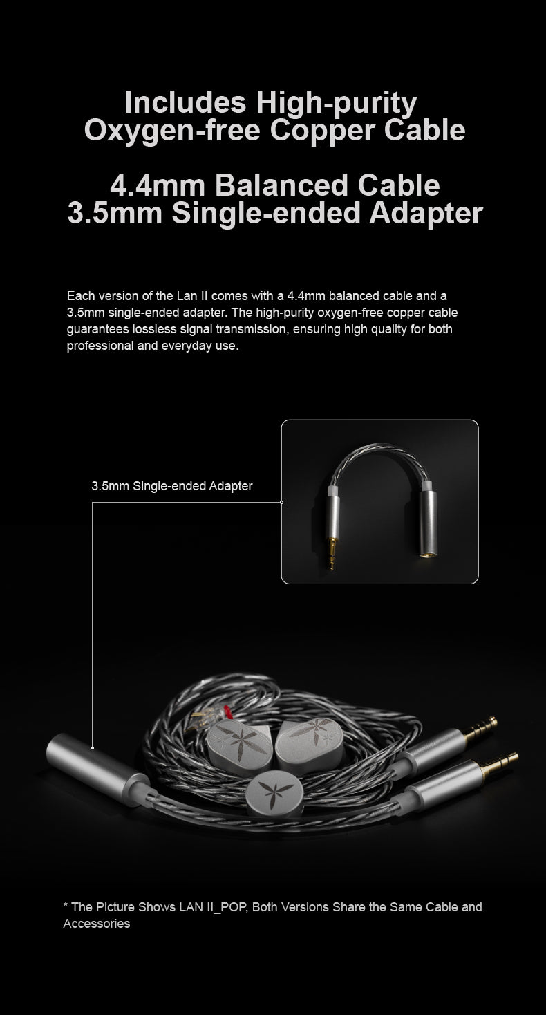 Apos Audio Moondrop Earphone / In-Ear Monitor (IEM) Moondrop LAN 2 IEMs