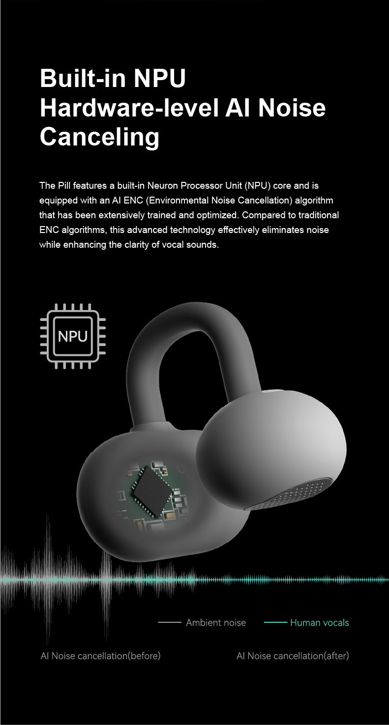 Apos Audio Moondrop Earphone / In-Ear Monitor (IEM) Moondrop Pill AI ENC HIFI Earbuds