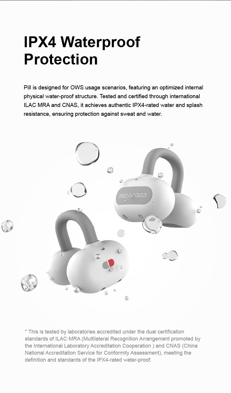 Apos Audio Moondrop Earphone / In-Ear Monitor (IEM) Moondrop Pill AI ENC HIFI Earbuds