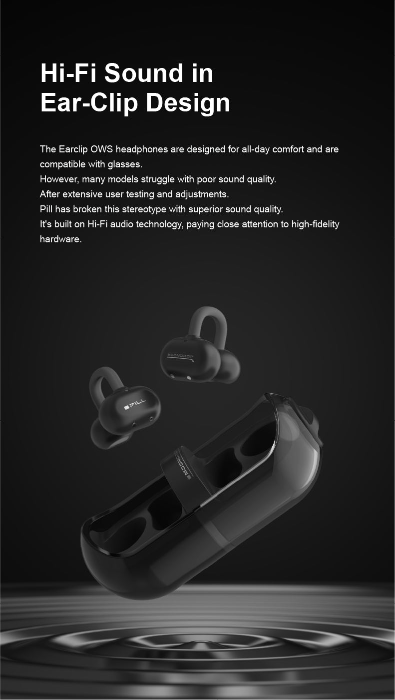Apos Audio Moondrop Earphone / In-Ear Monitor (IEM) Moondrop Pill AI ENC HIFI Earbuds