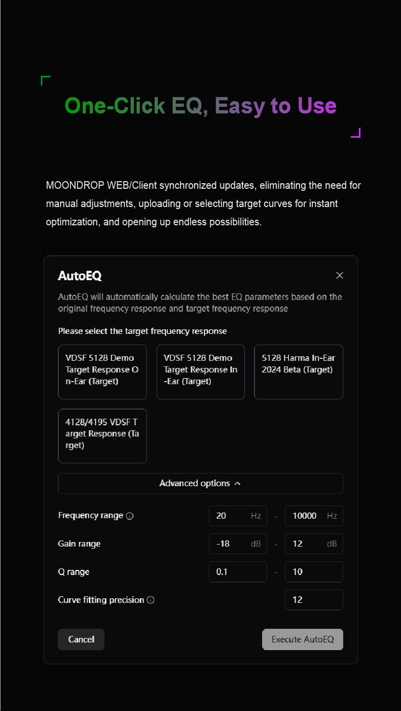 Apos Audio Moondrop Earphone / In-Ear Monitor (IEM) Moondrop Rays Gaming IEMs