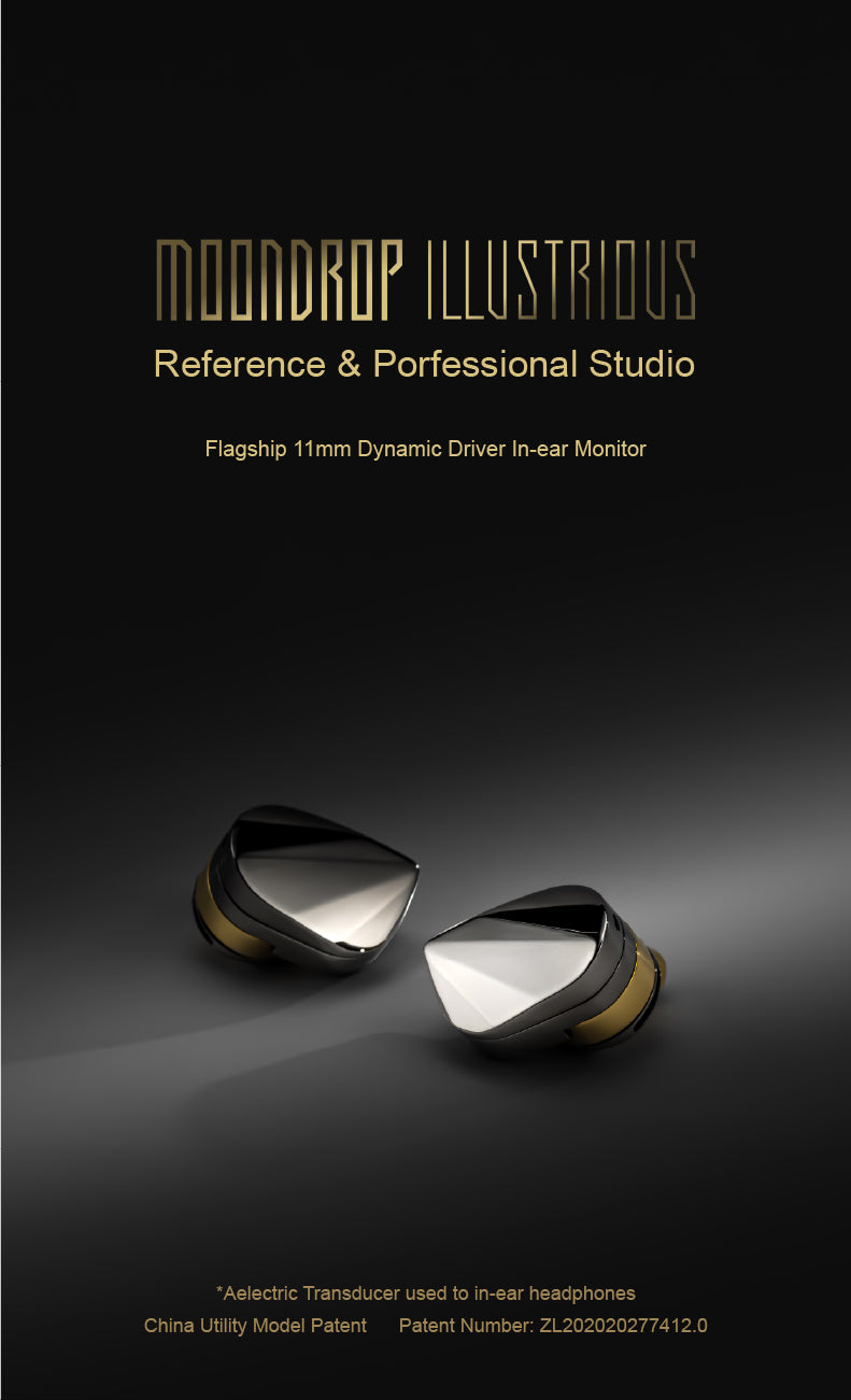Apos Audio Moondrop Headphone Moondrop Illustrious Dynamic Driver IEMs