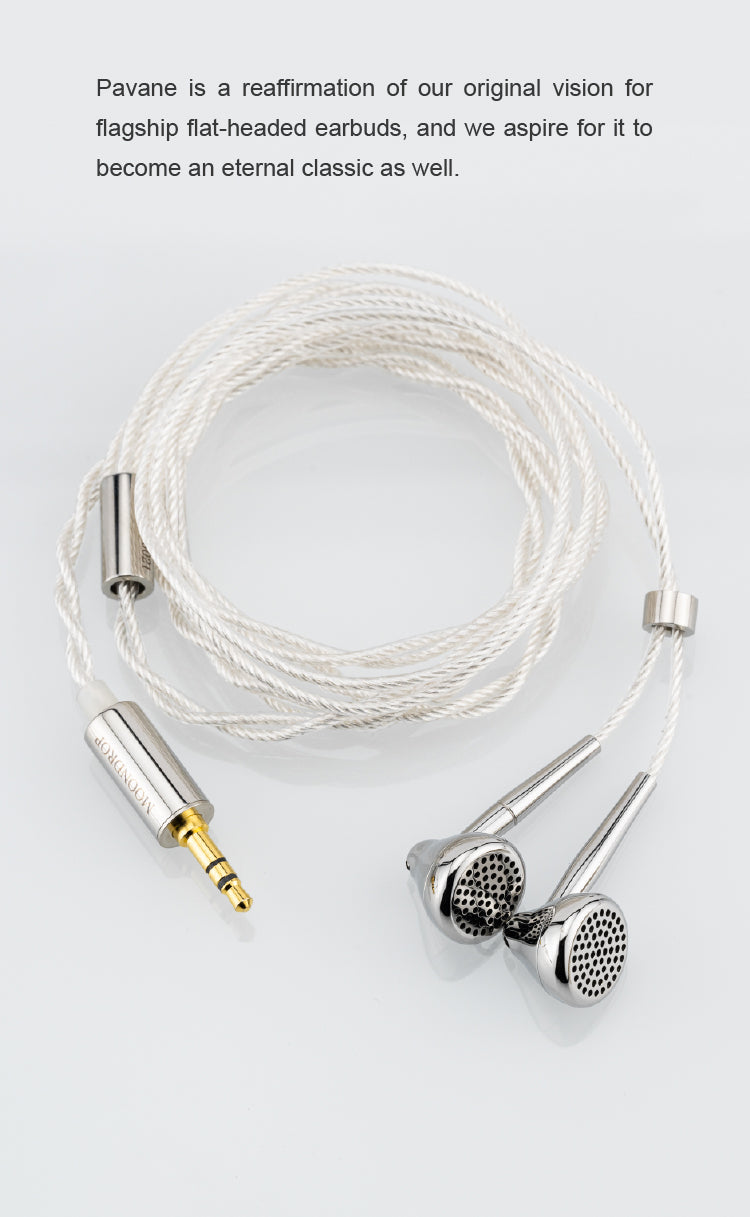 Apos Audio Moondrop Headphone Moondrop Pavane Flat-headed Earbud