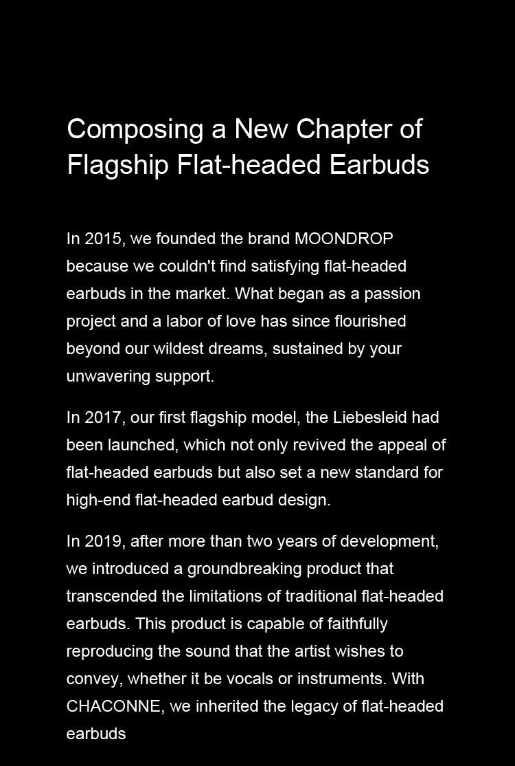 Apos Audio Moondrop Headphone Moondrop Pavane Flat-headed Earbud