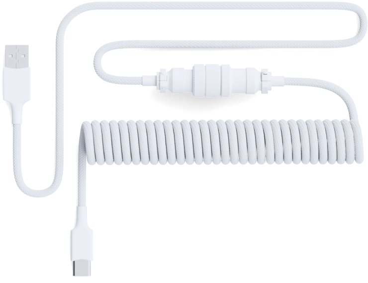 Apos Audio Pwnage Cable Aviator Coiled USB C Cable