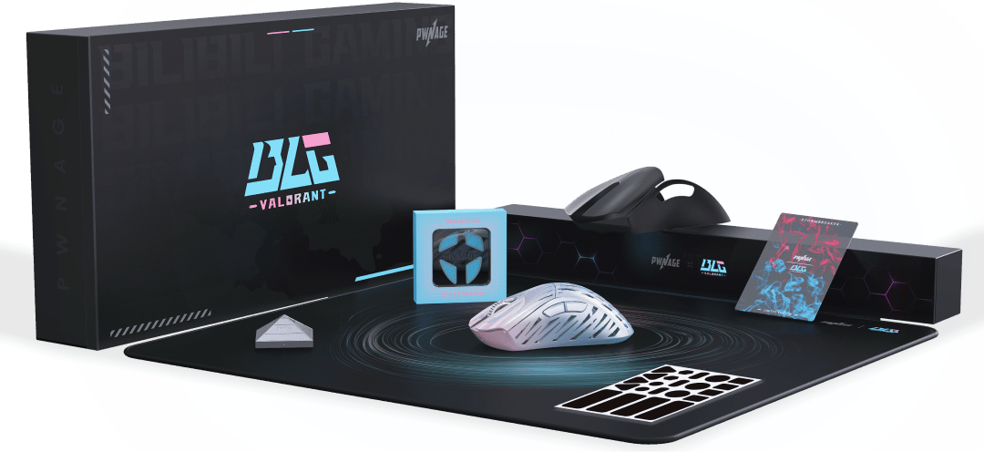 Apos Audio Pwnage Gaming Mouse Pwnage X BLG Valorant Stormbreaker Gaming Mouse