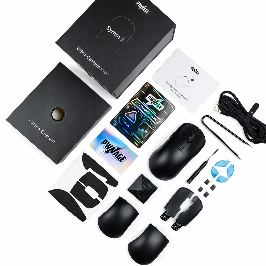 Apos Audio Pwnage Gaming Mouse Ultra Custom Pro Symm 3