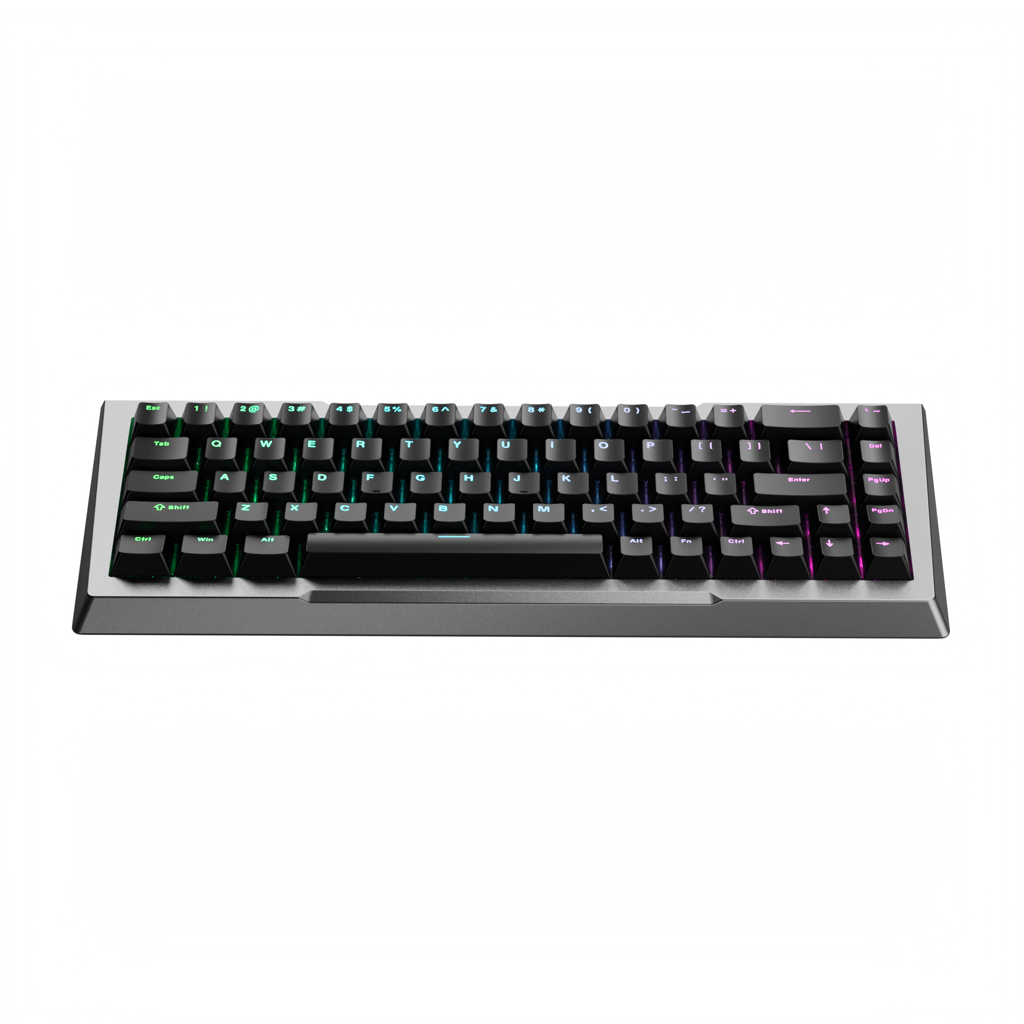Apos Audio Pwnage Mechanical Keyboards Zenblade 65 Platinum / Shine through