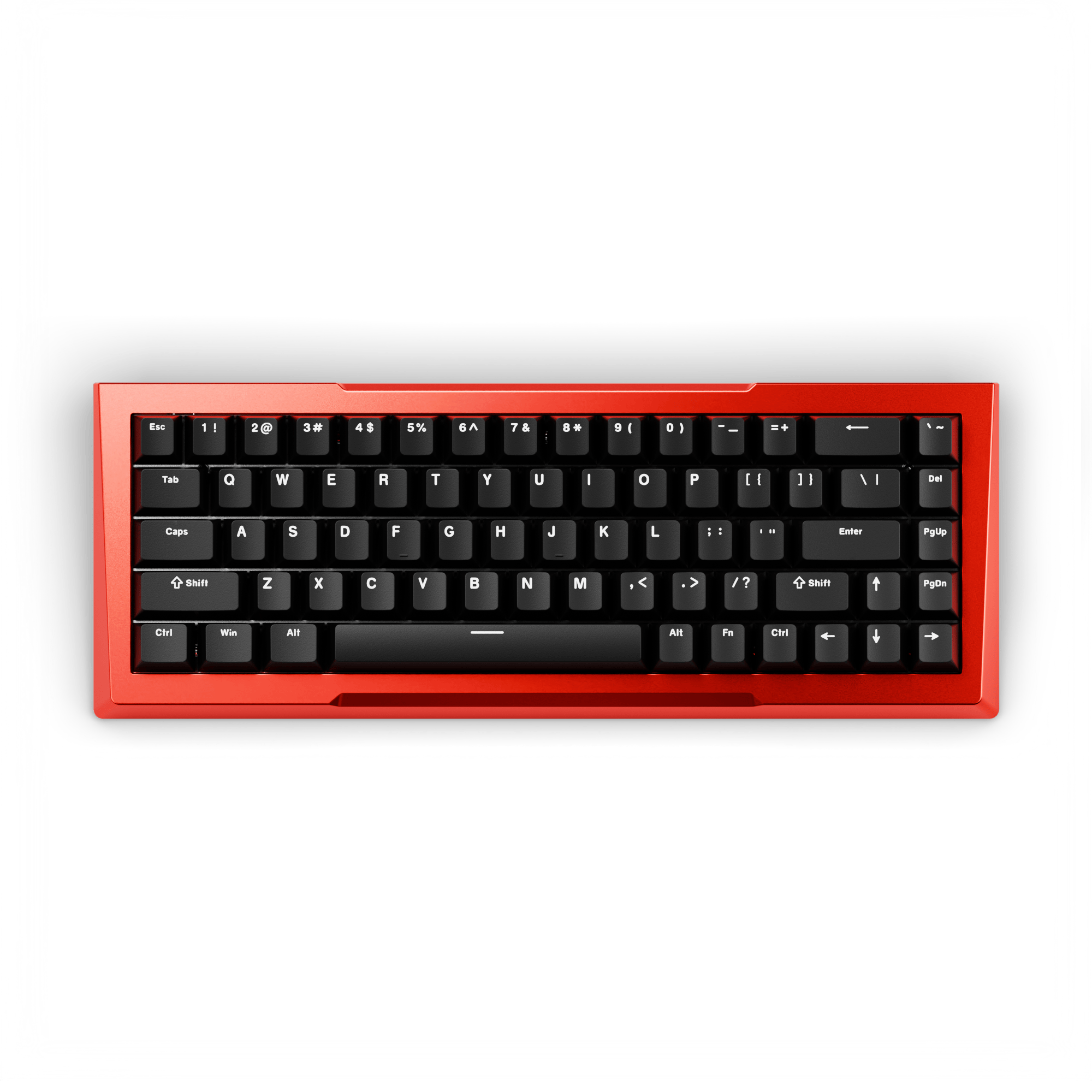 Apos Audio Pwnage Mechanical Keyboards Zenblade 65 Red / Black
