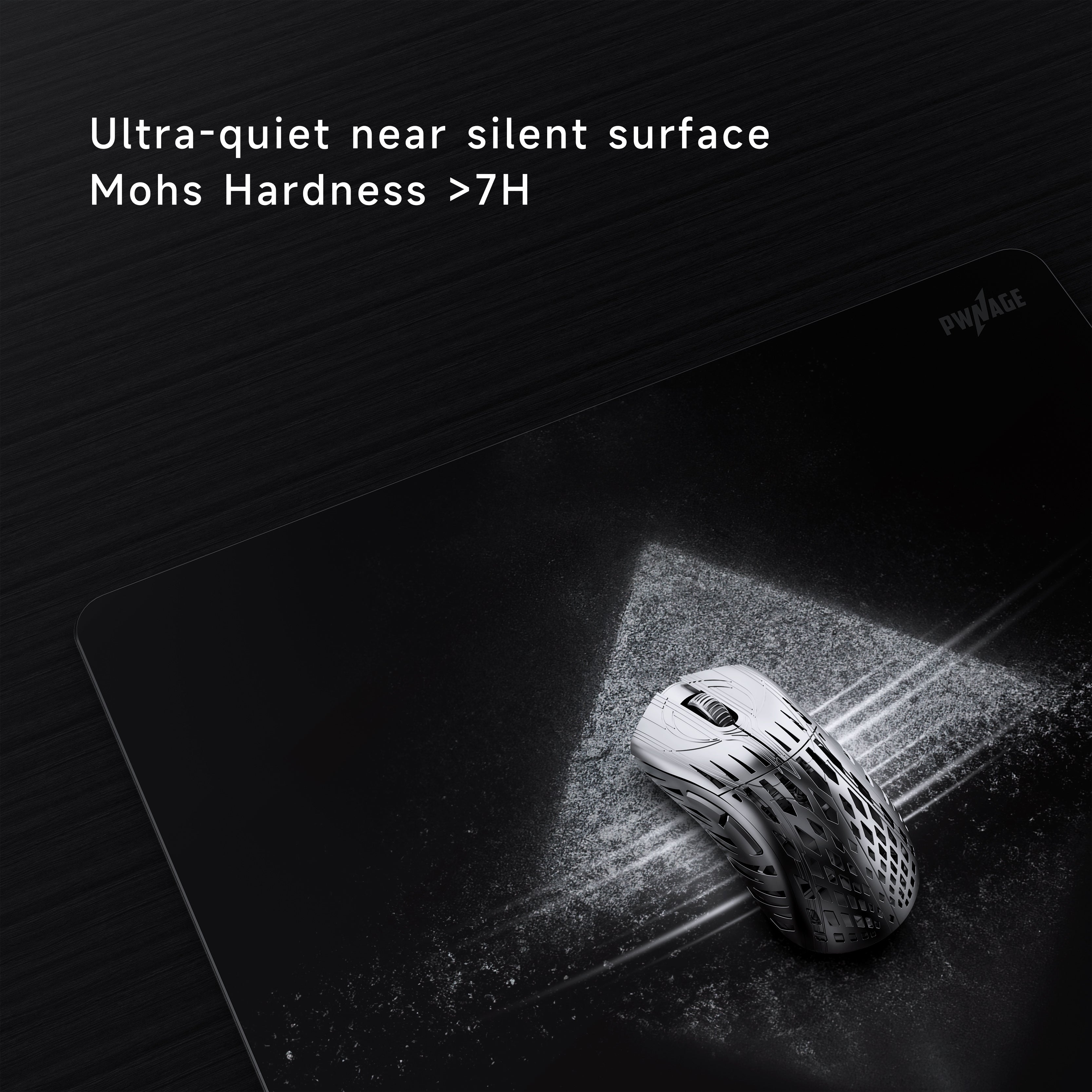 Apos Audio Pwnage Mouse Pad Pwnage Ultra Glide Pyramid Glasspad