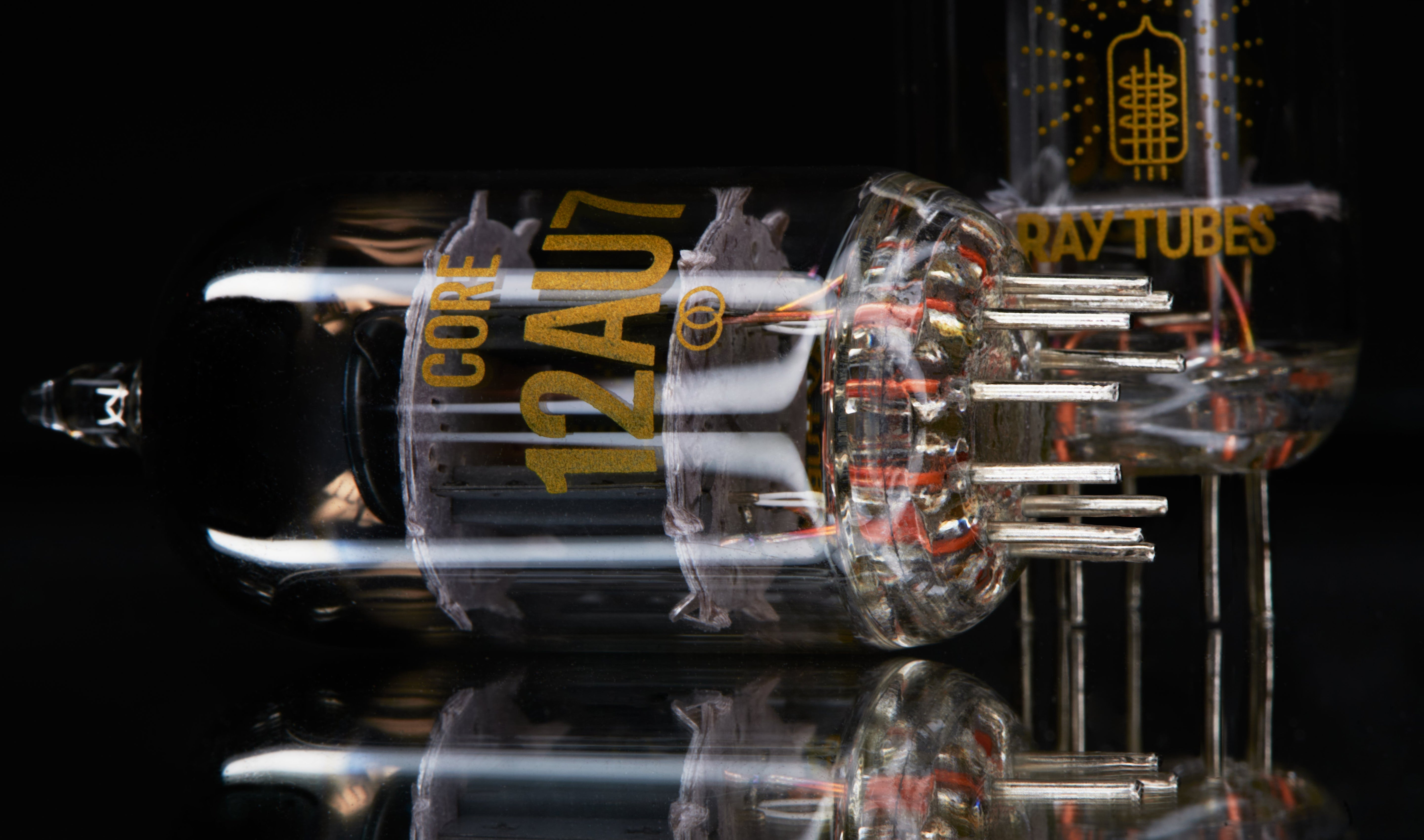 Apos Audio Ray Tubes Vacuum Tube Ray Tubes 12AU7 CORE Vacuum Tube Matched Pair (2 tubes)