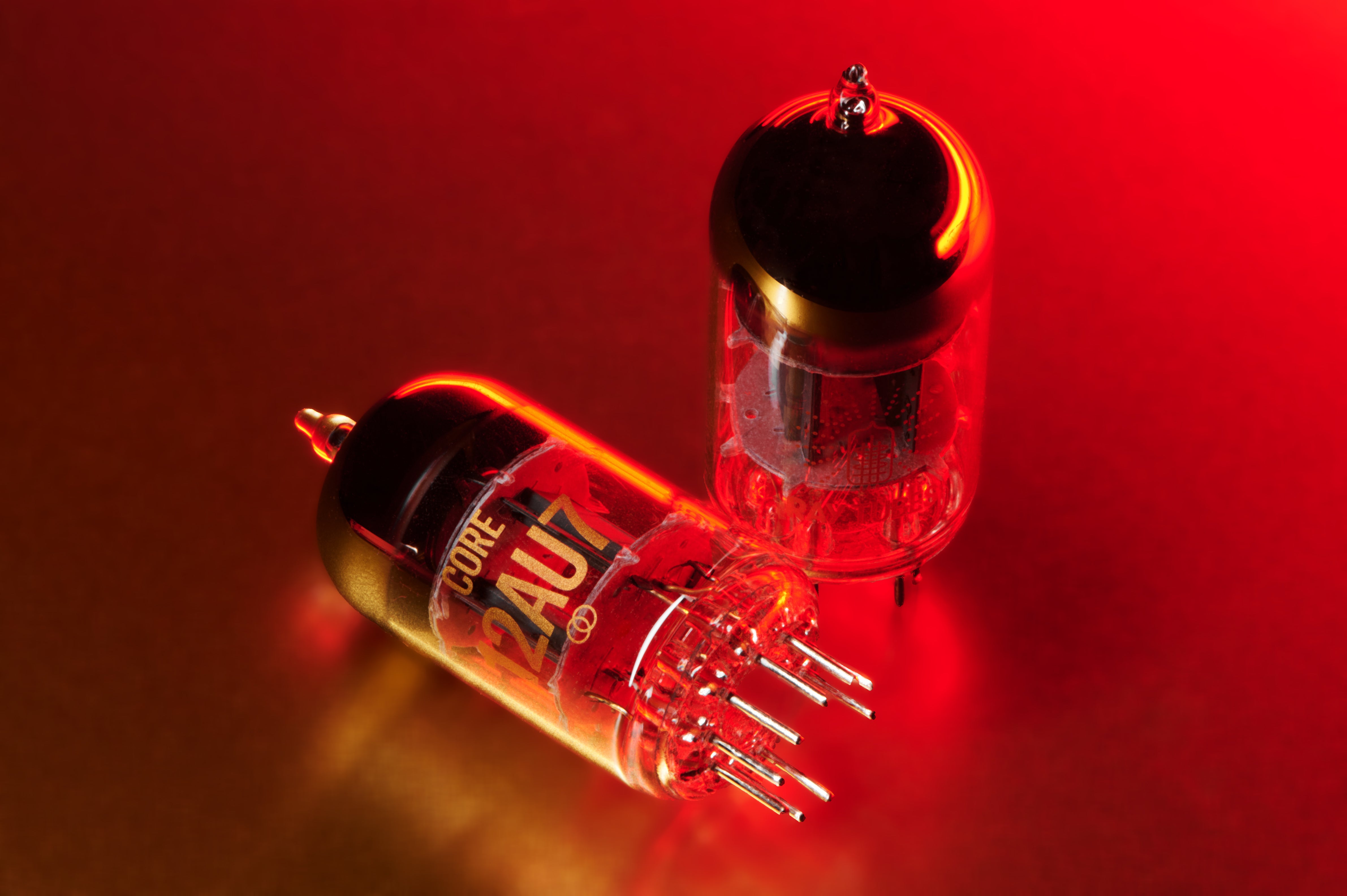 Apos Audio Ray Tubes Vacuum Tube Ray Tubes 12AU7 CORE Vacuum Tube Matched Pair (2 tubes)