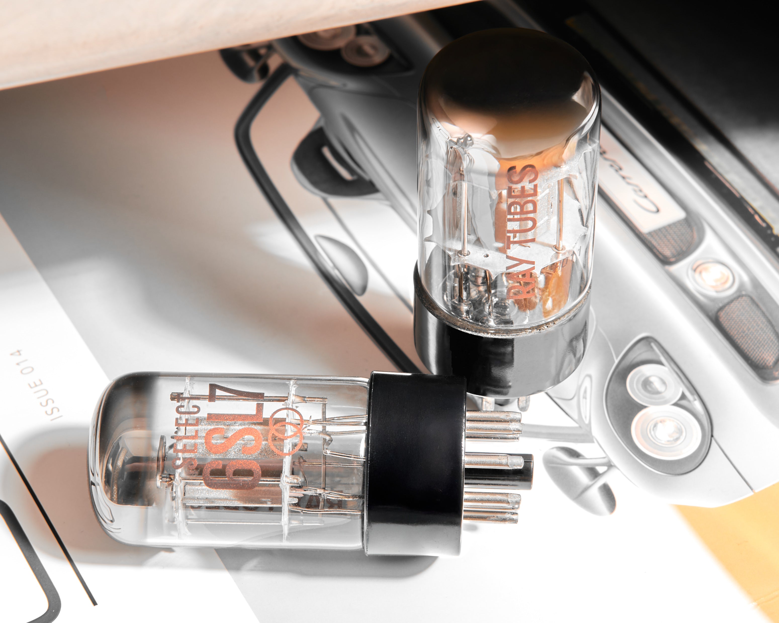 Apos Audio Ray Tubes Vacuum Tube Ray Tubes SELECT 6SL7 Vacuum Tube