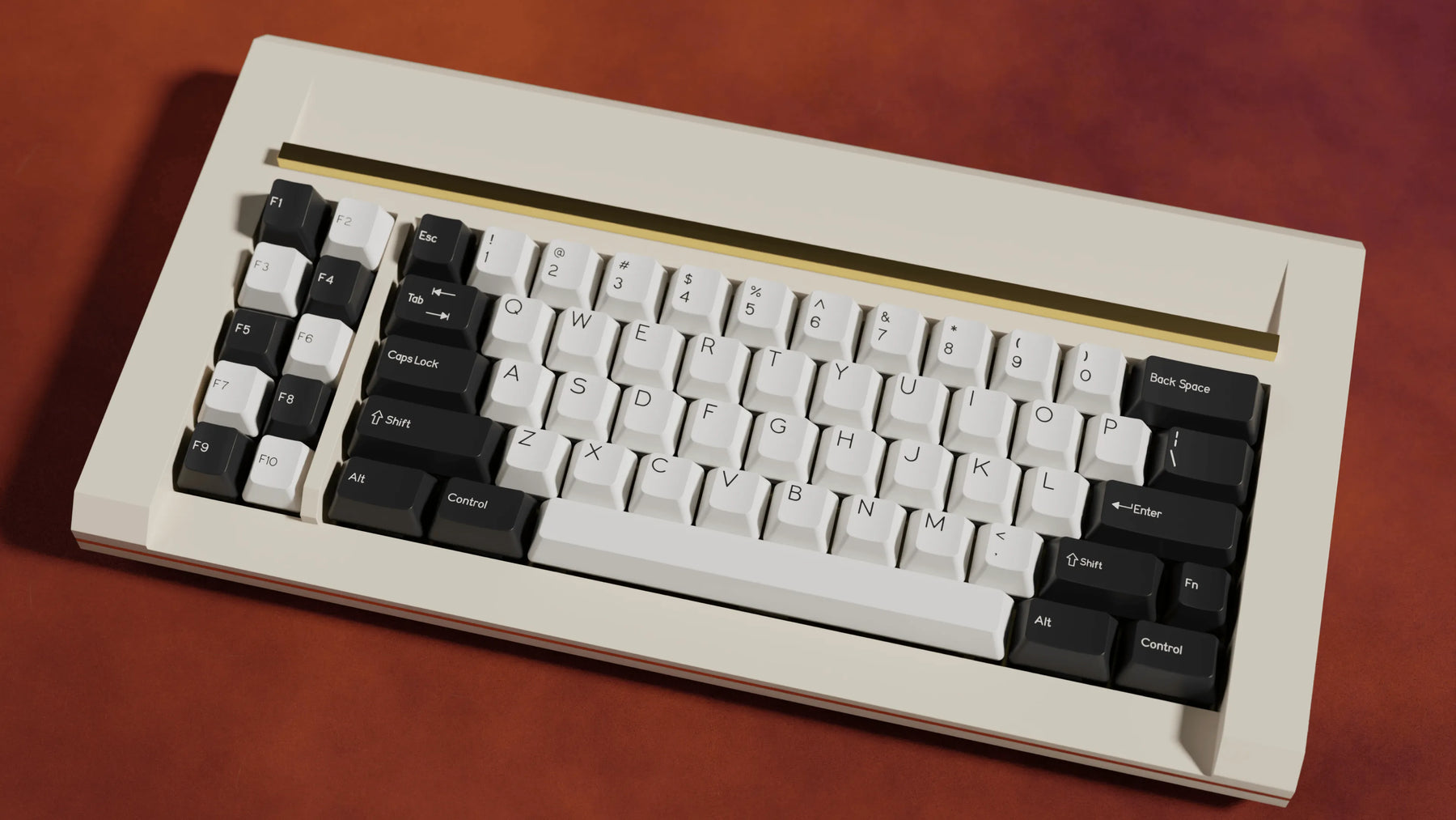 Apos Audio Signature Plastics Keycaps DCS Black & White Keycap Set