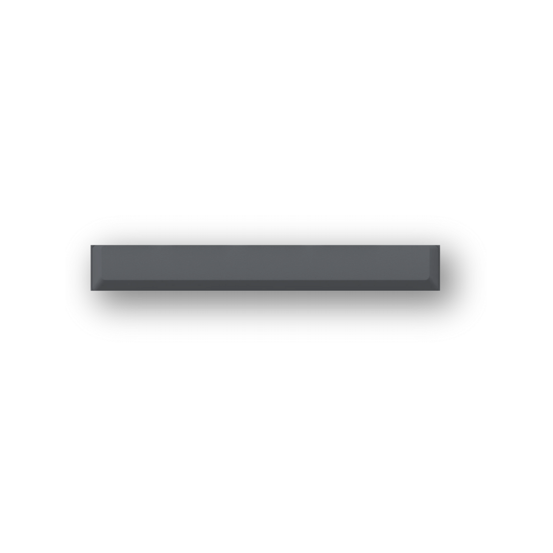 Apos Audio Signature Plastics Keycaps DCS Midnight Keycap Set 7u Spacebar - Light Gray (GUG)