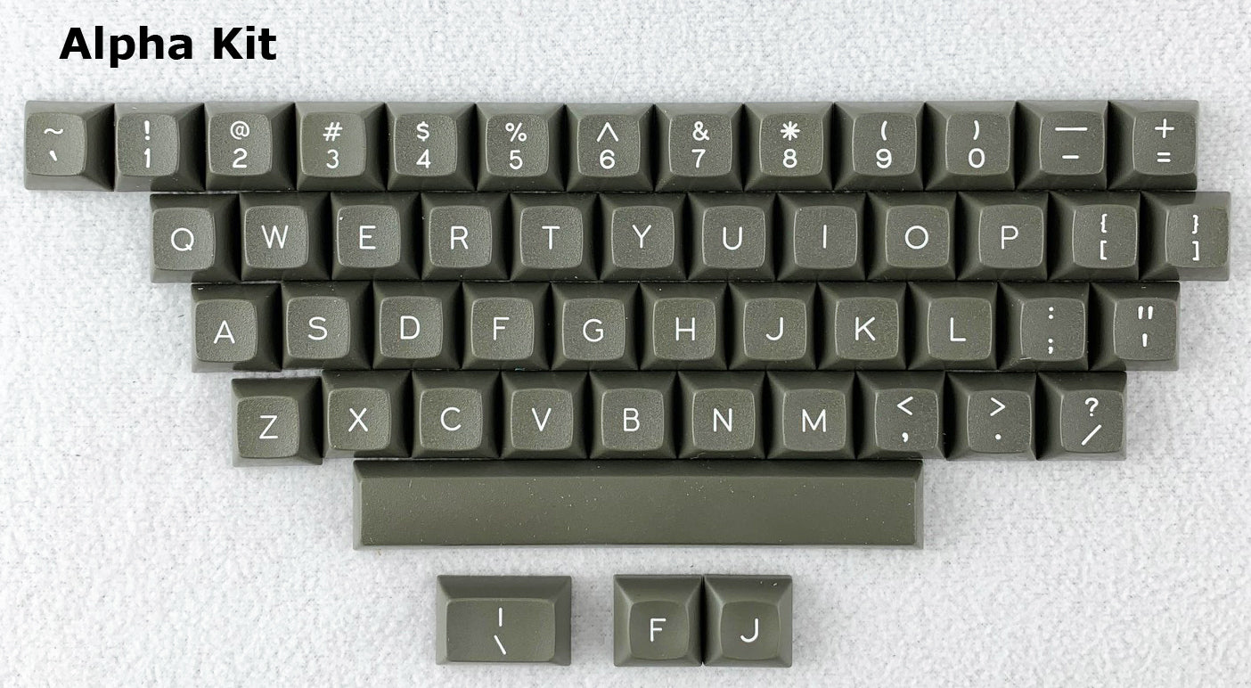 Apos Audio Signature Plastics Keycaps DSA Dolch Keycap Set Alphas