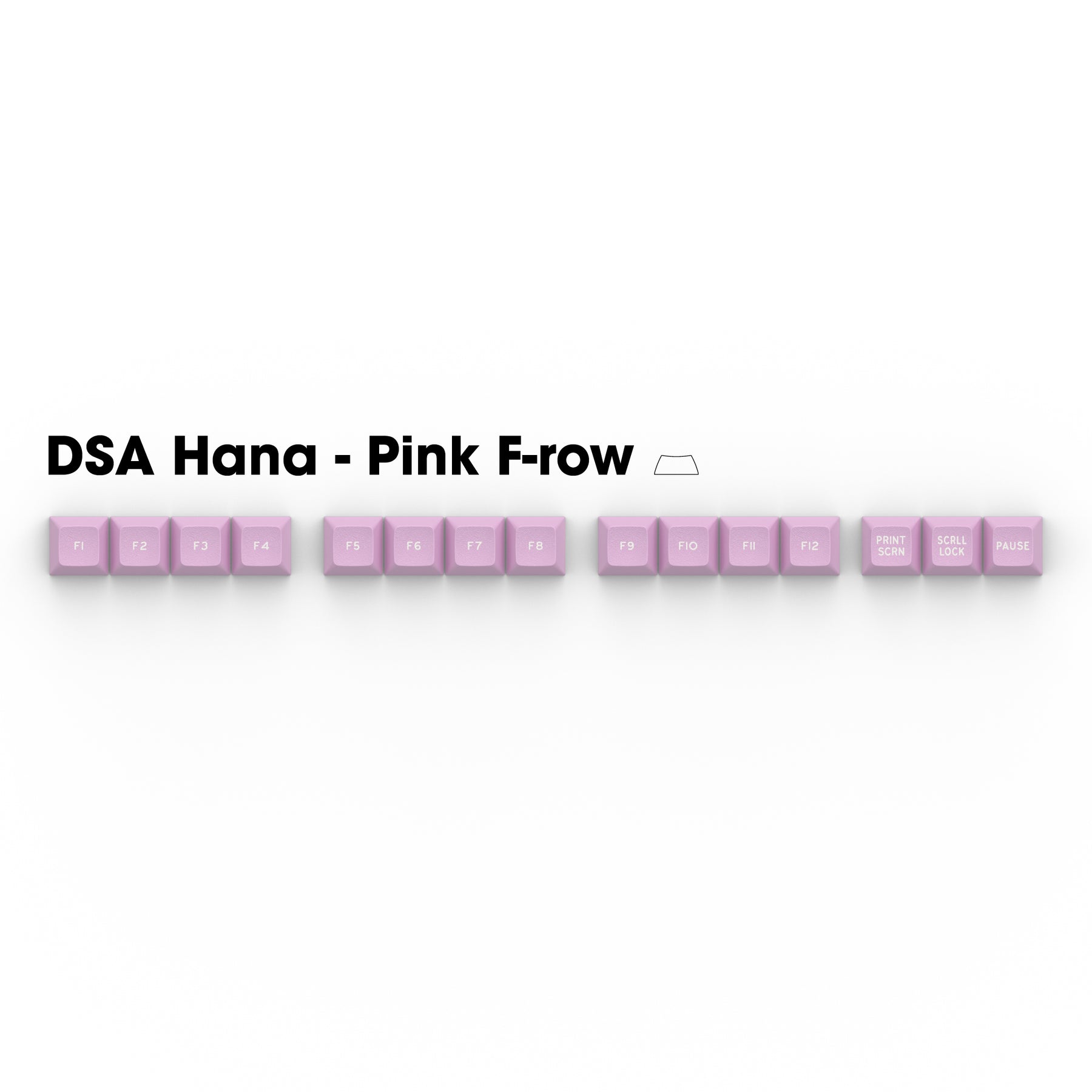 Apos Audio Signature Plastics Keycaps DSA Hana Keycap Set
