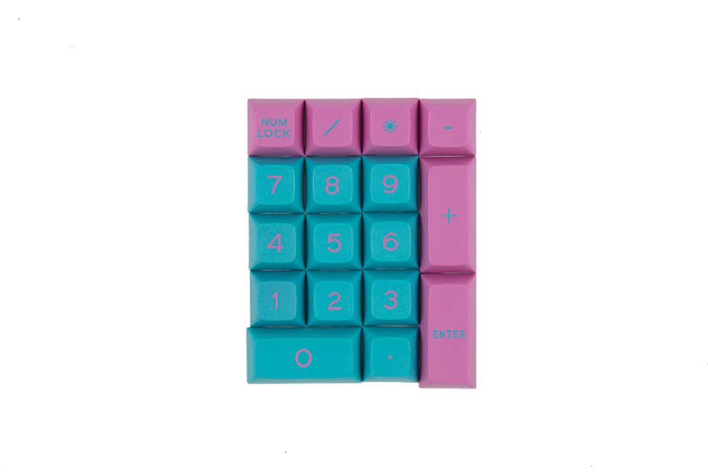 Apos Audio Signature Plastics Keycaps DSA Miami Keycap Set