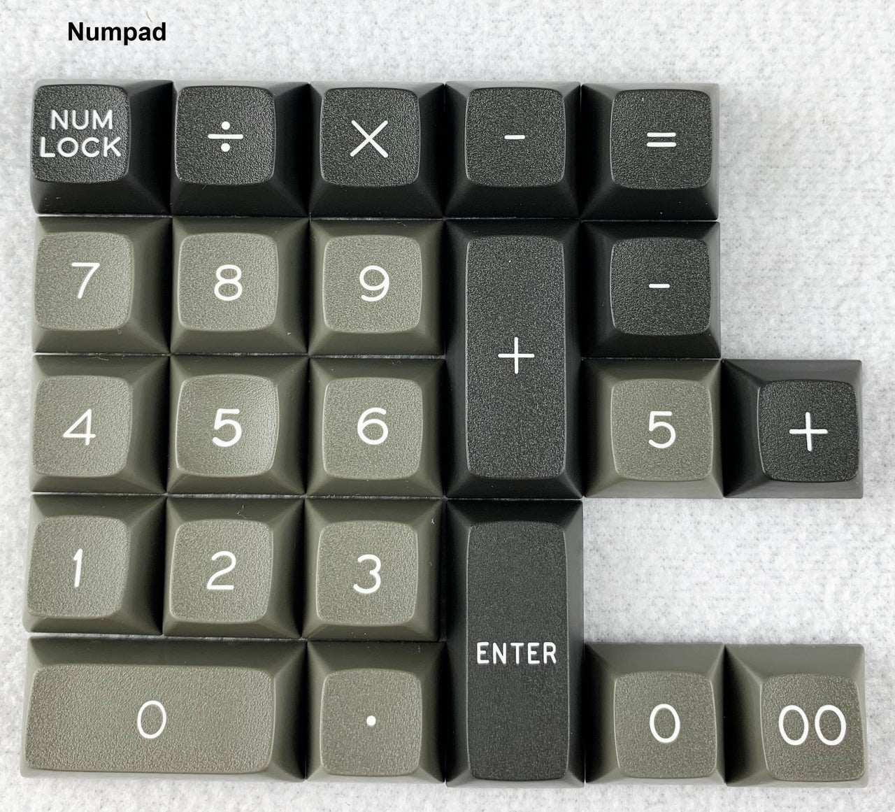 Apos Audio Signature Plastics Keycaps DSS Dolch Keycap Set Numpad