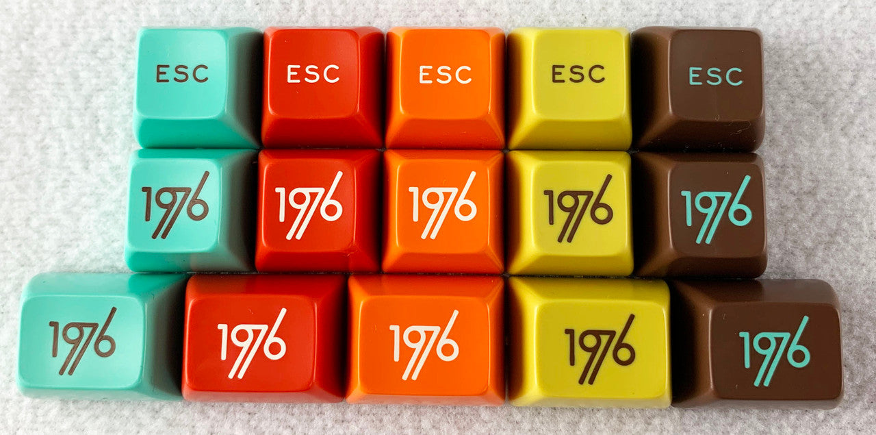 Apos Audio Signature Plastics Keycaps SA 1976 Keycap Set Colors