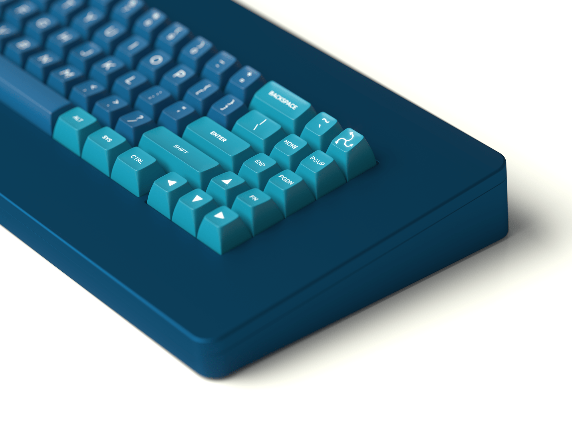 Apos Audio Signature Plastics Keycaps SA Macrodata Refinement Keycap Set