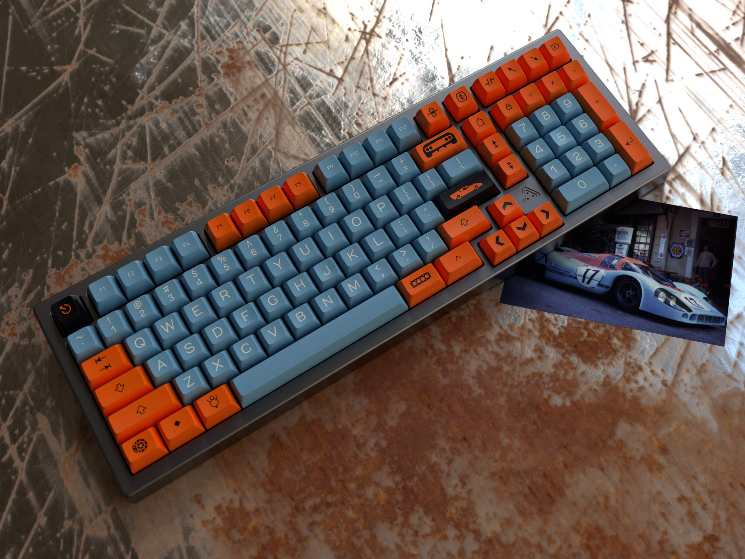 Apos Audio Signature Plastics Keycaps SA Motorsport Selectric Keycap Set