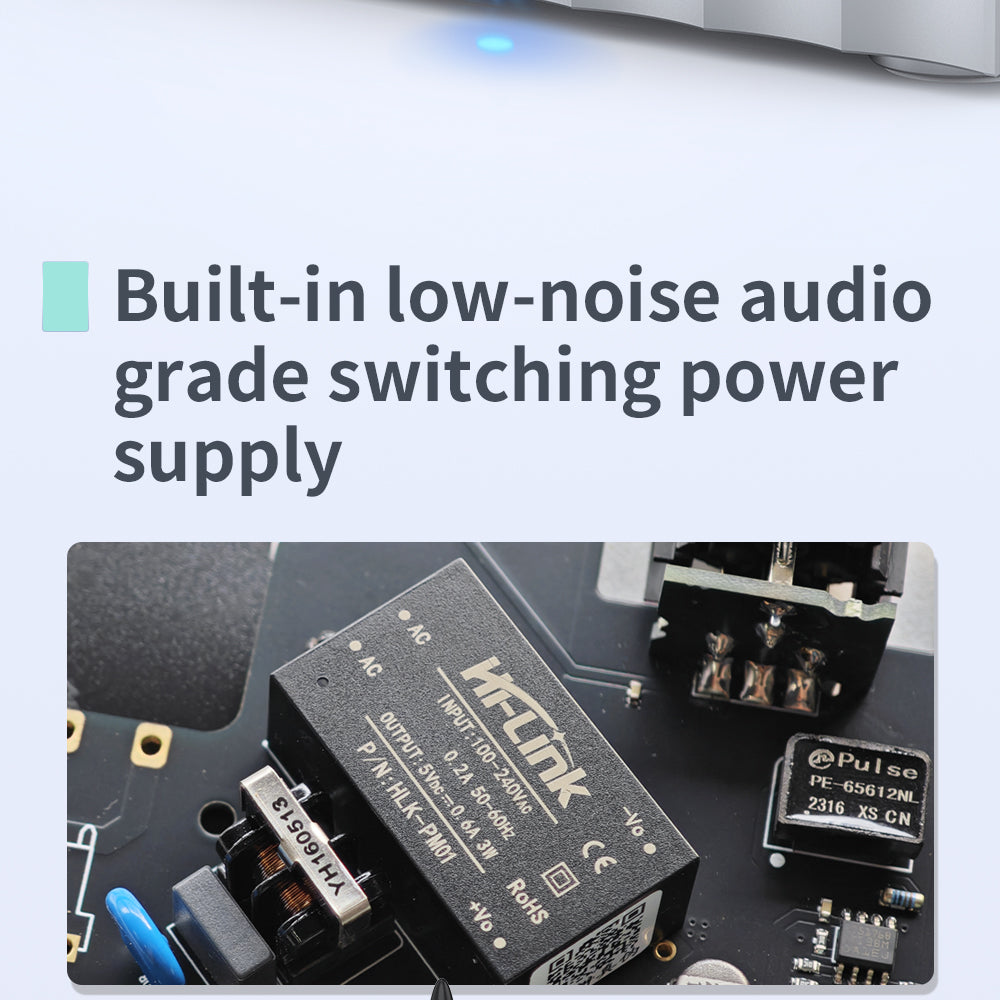 Apos Audio SMSL DAC (Digital-to-Analog Converter) SMSL B100 Hi-Res Bluetooth Receiver