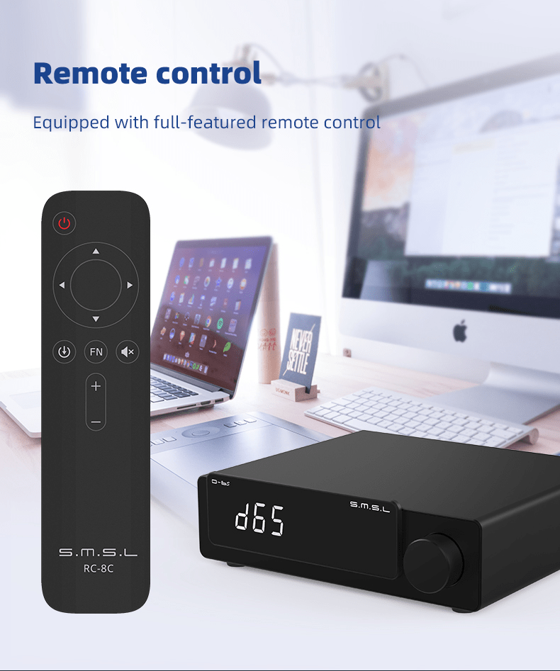 Apos Audio SMSL DAC (Digital-to-Analog Converter) SMSL D-6S MQA Audio DAC