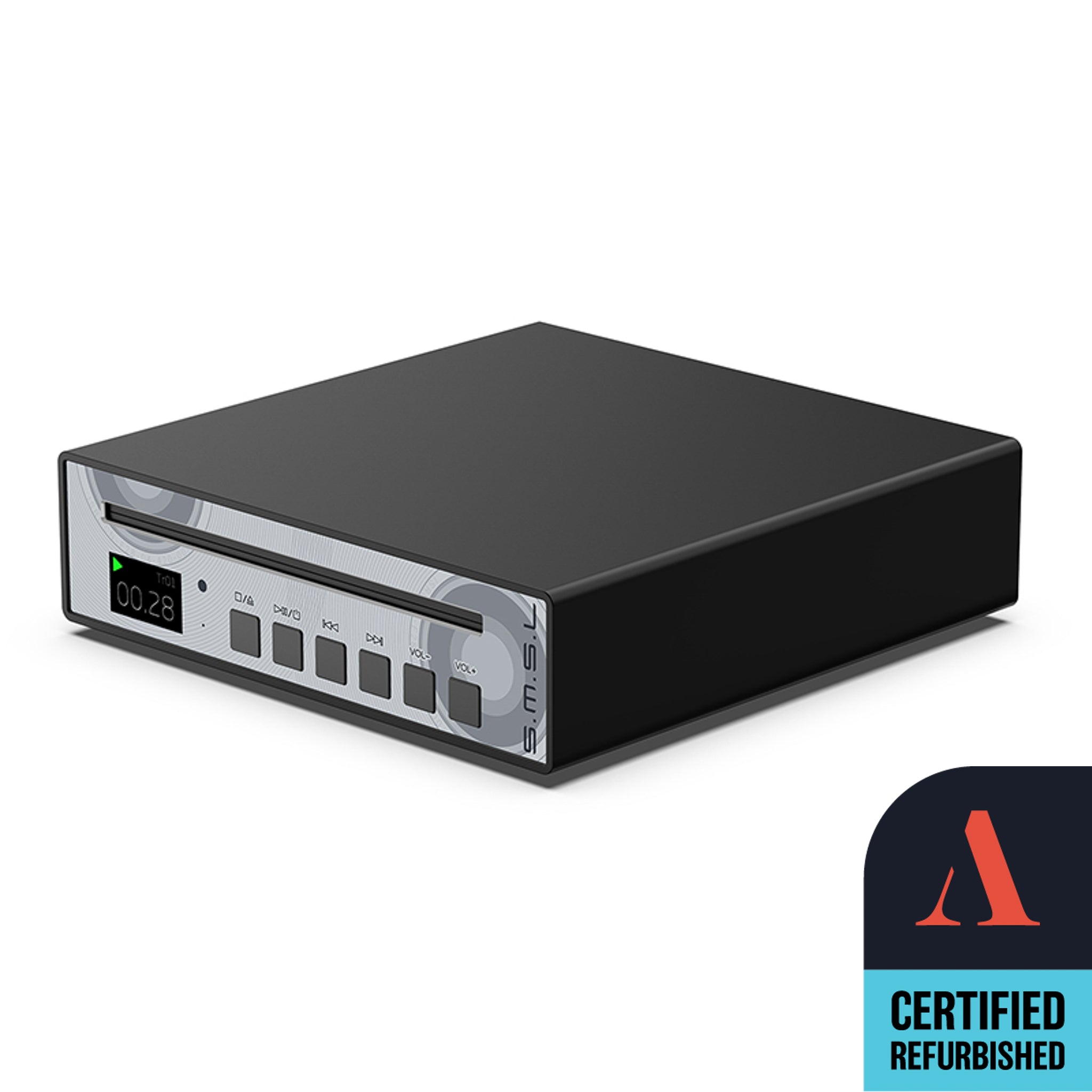 Apos Audio SMSL DAC (Digital-to-Analog Converter) SMSL PL100 CD Player (Apos Certified Refurbished)