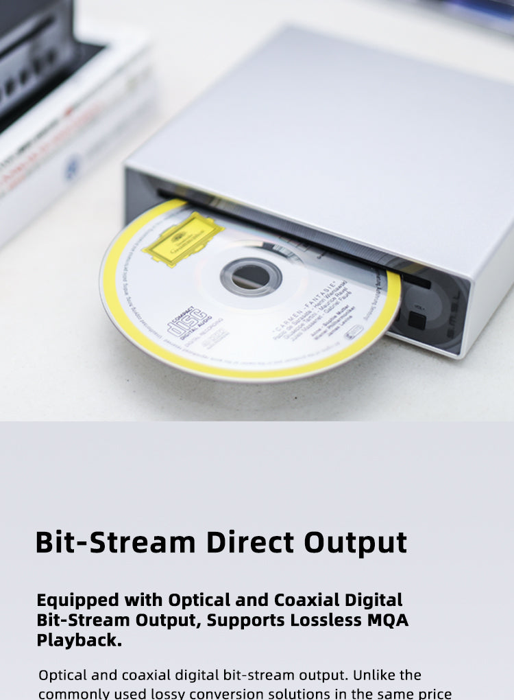 Apos Audio SMSL DAC (Digital-to-Analog Converter) SMSL PL100 Pro CD Player