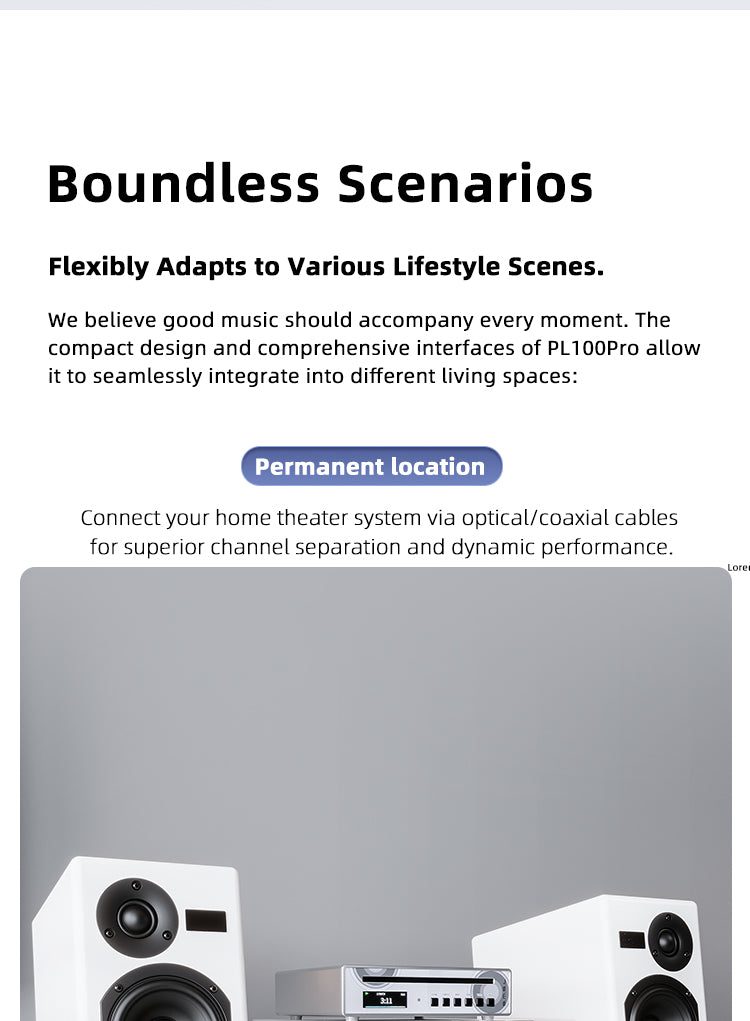 Apos Audio SMSL DAC (Digital-to-Analog Converter) SMSL PL100 Pro CD Player