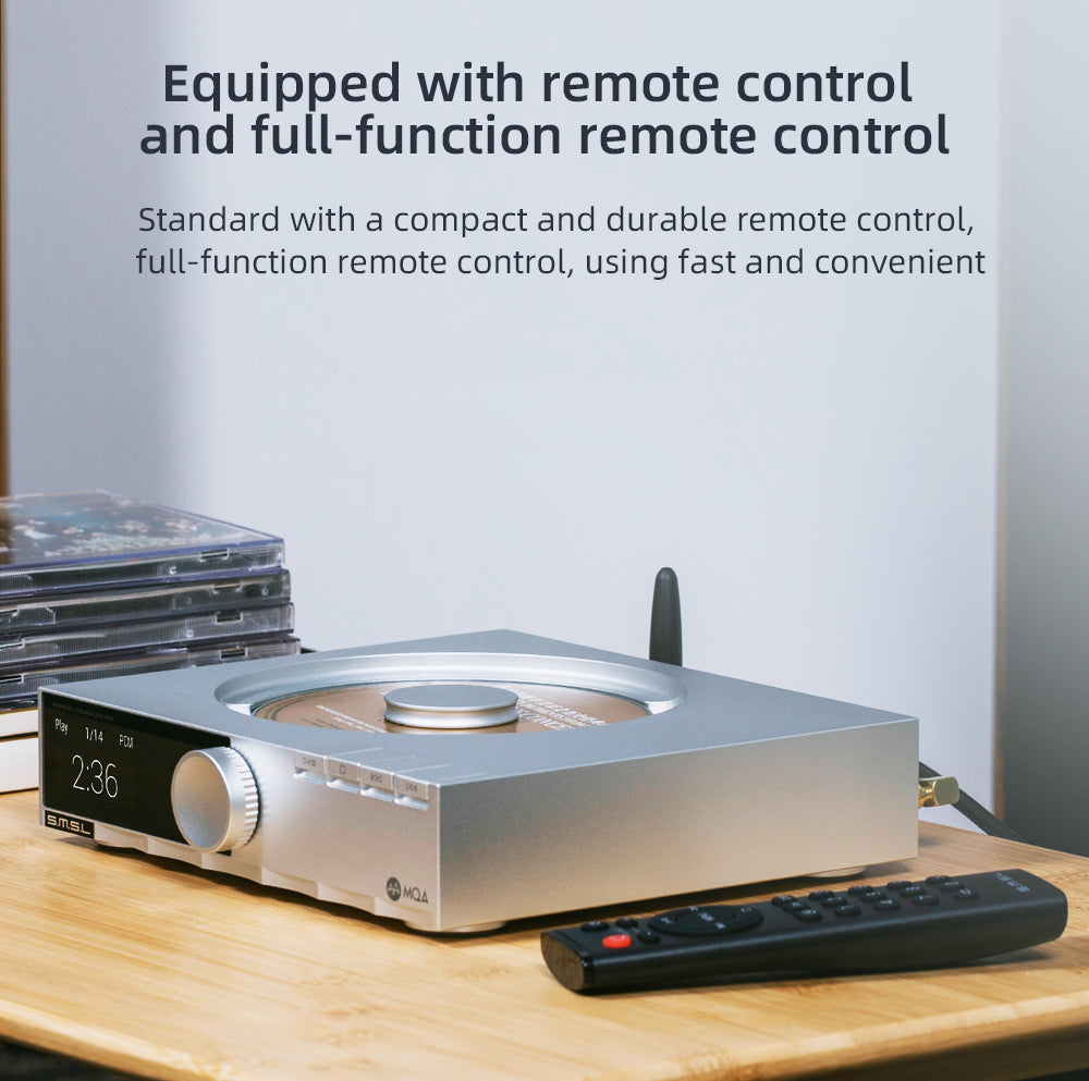 Apos Audio SMSL DAC (Digital-to-Analog Converter) SMSL PL200 MQA-CD Player DAC